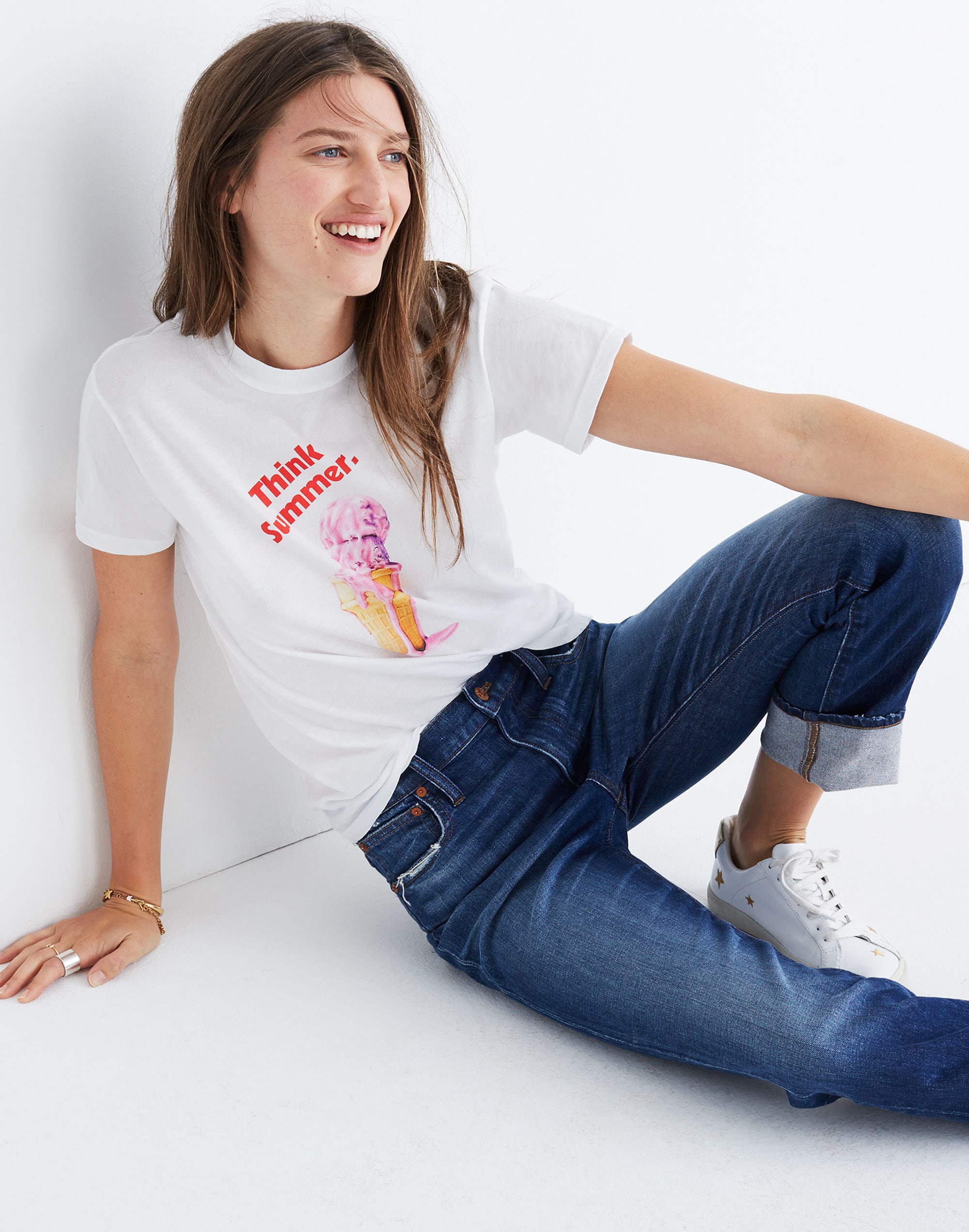 Madewell x Monogram&reg; Think Summer Tee