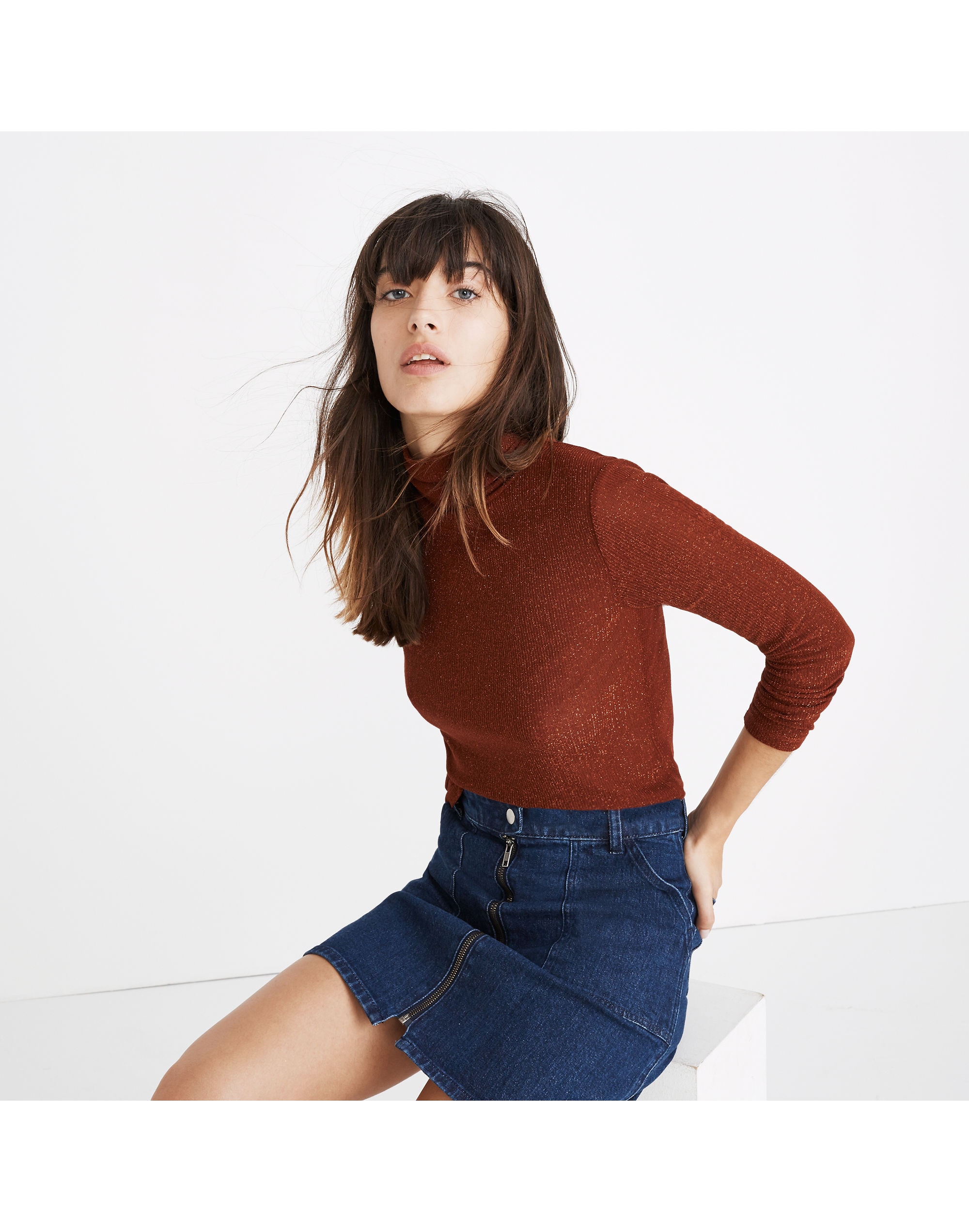 Night Sparkle Turtleneck