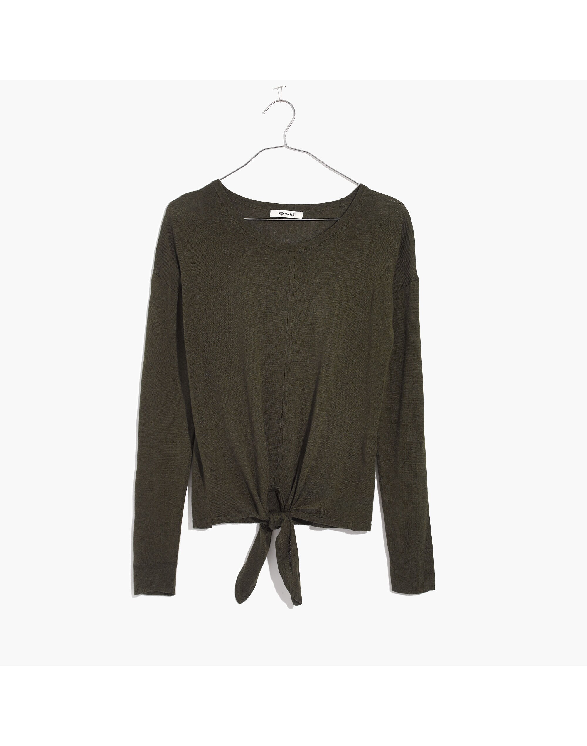 Modern Tie-Front Sweater