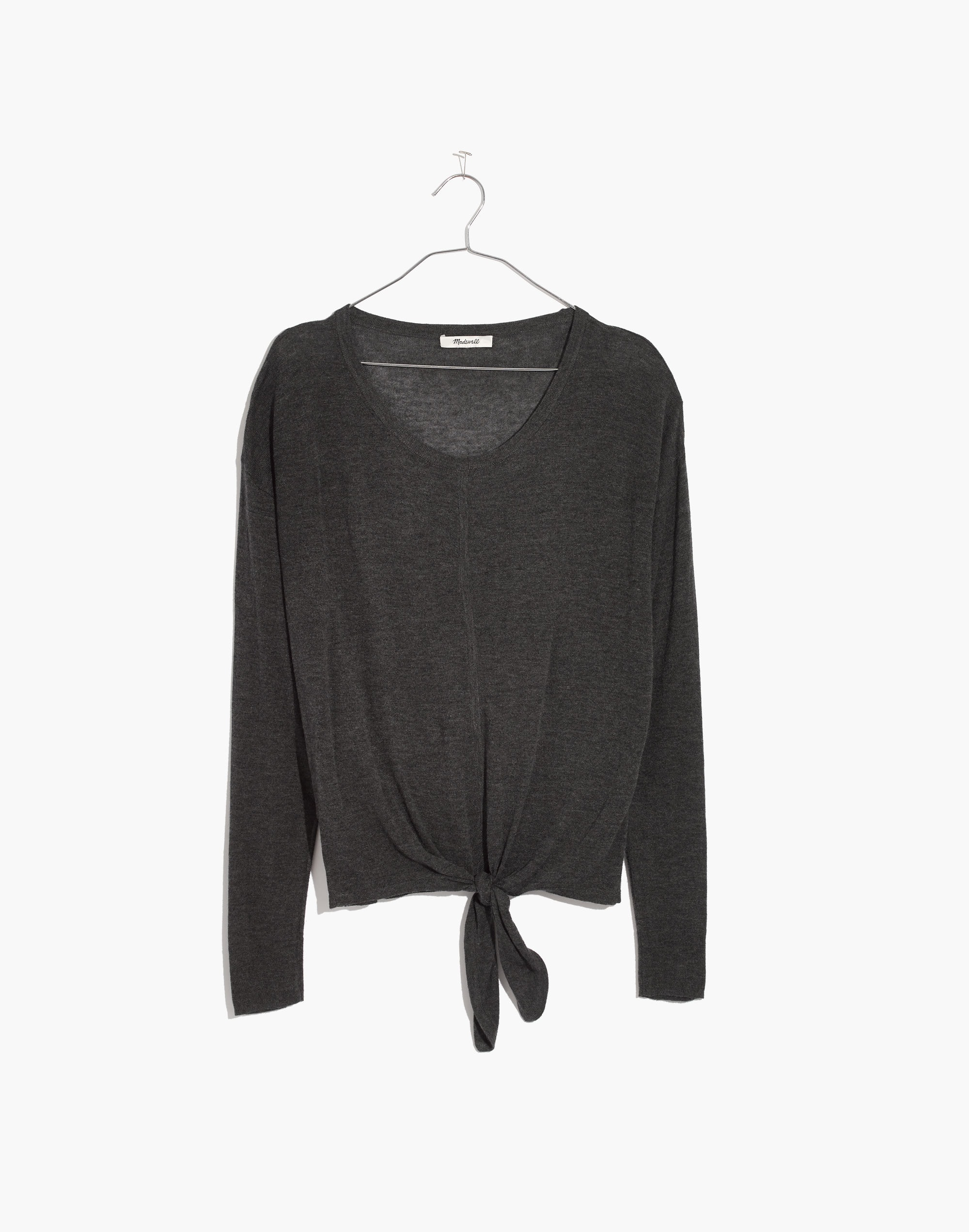 Modern Tie-Front Sweater