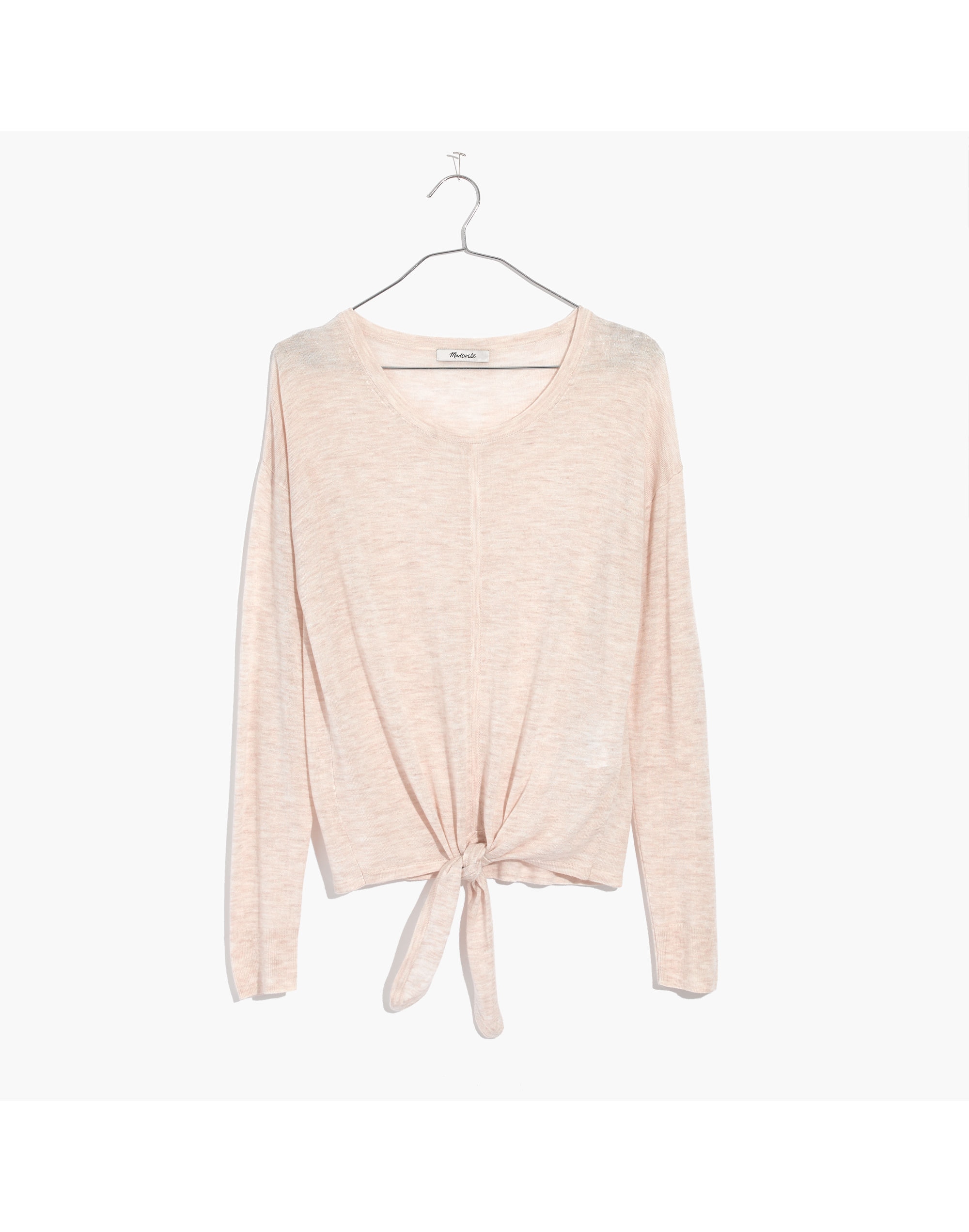 Modern Tie-Front Sweater