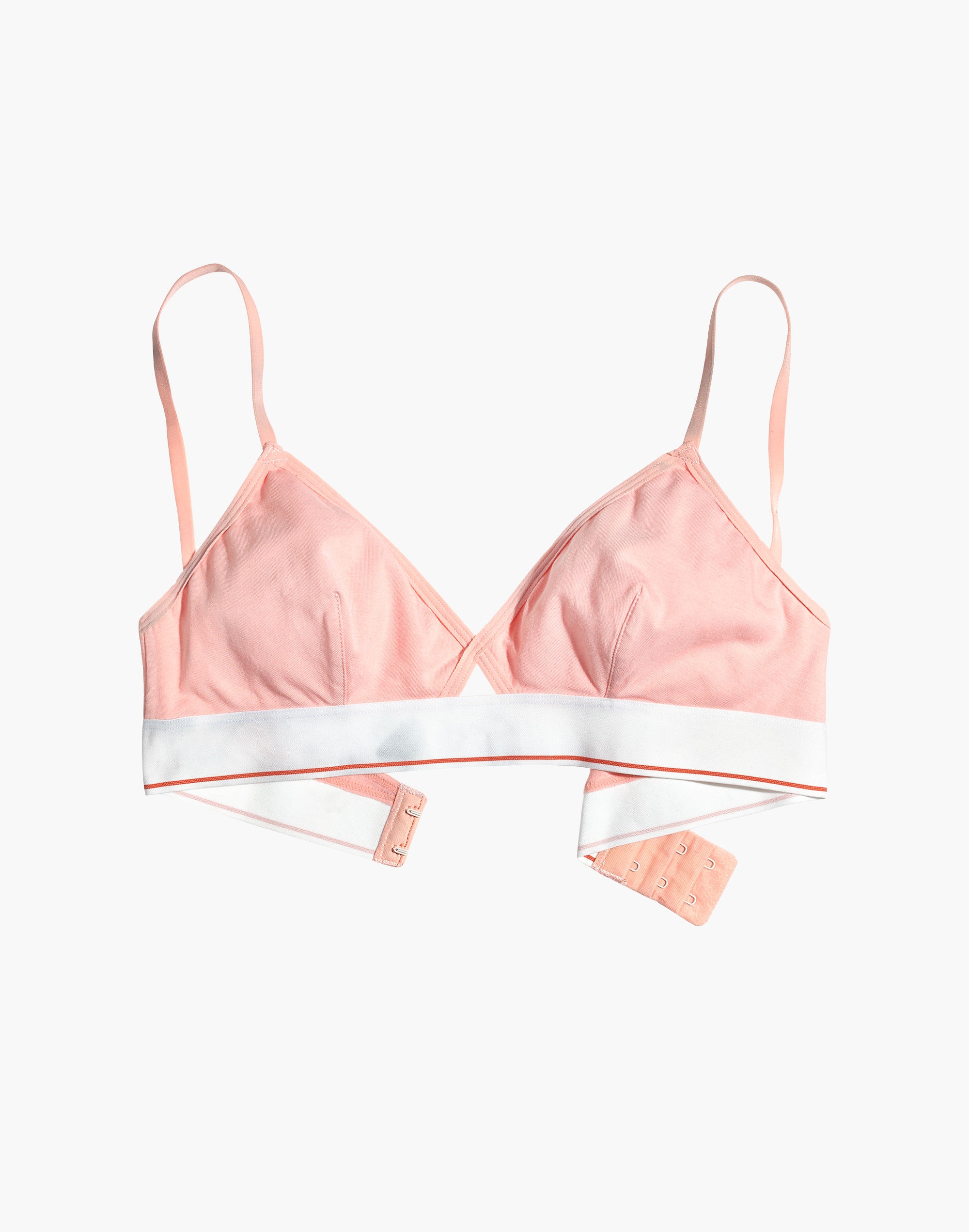 Cotton-Modal&reg; Eliza Cutout Bralette in Sport Stripe