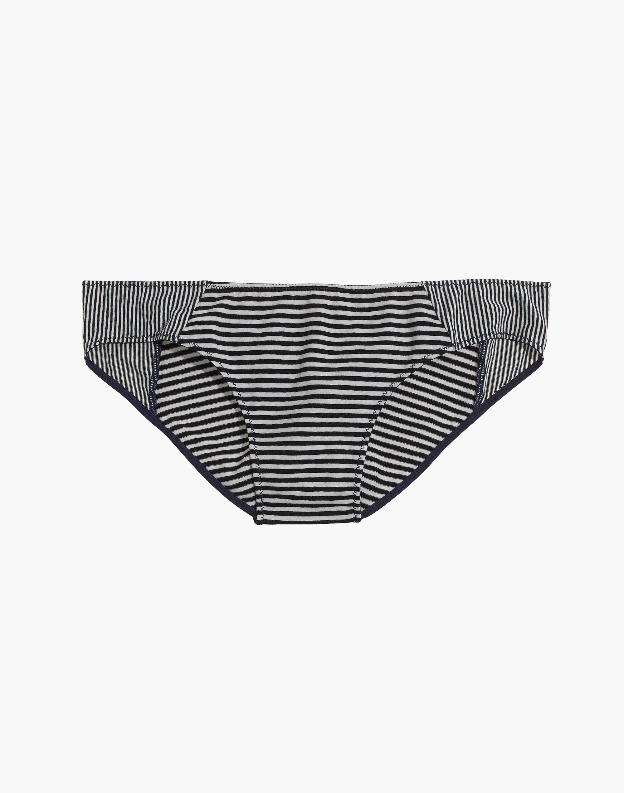 Cotton-Modal&reg; Bikini in Stripe Mix