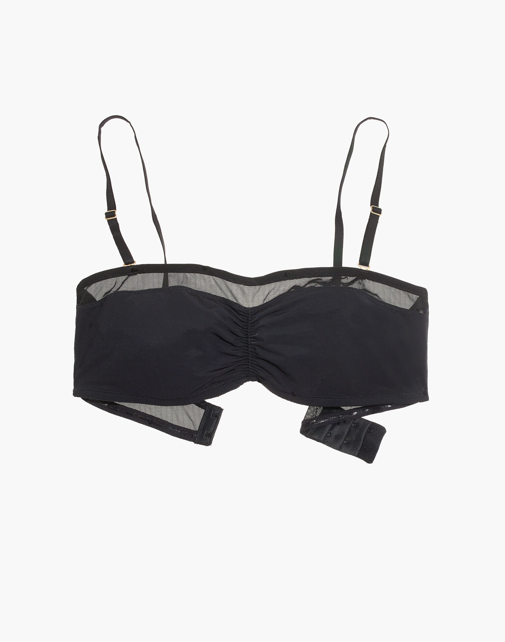 Mesh-Trimmed Edie Bandeau Bralette