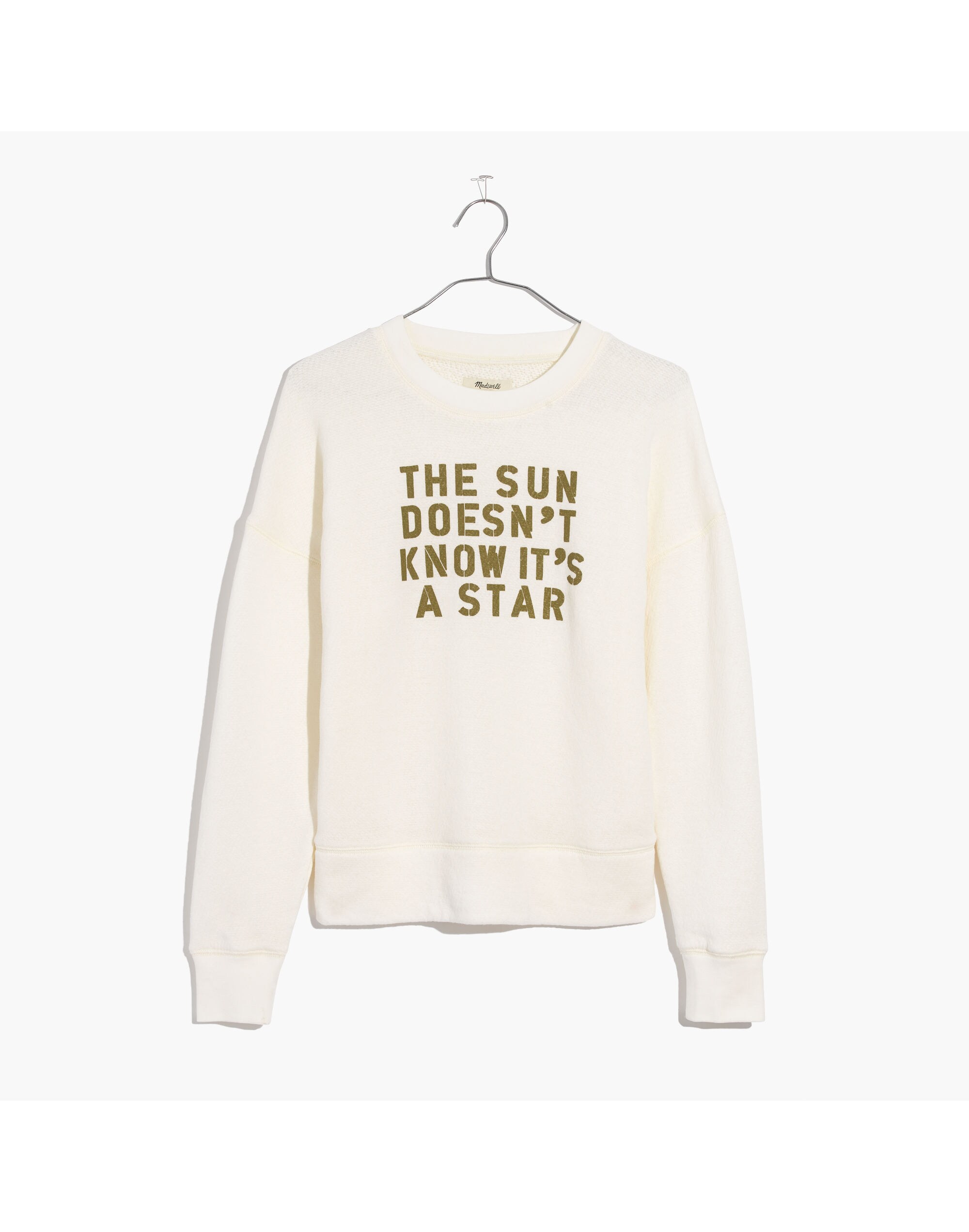 The Sun Doesn't Know It's A Star Sweatshirt