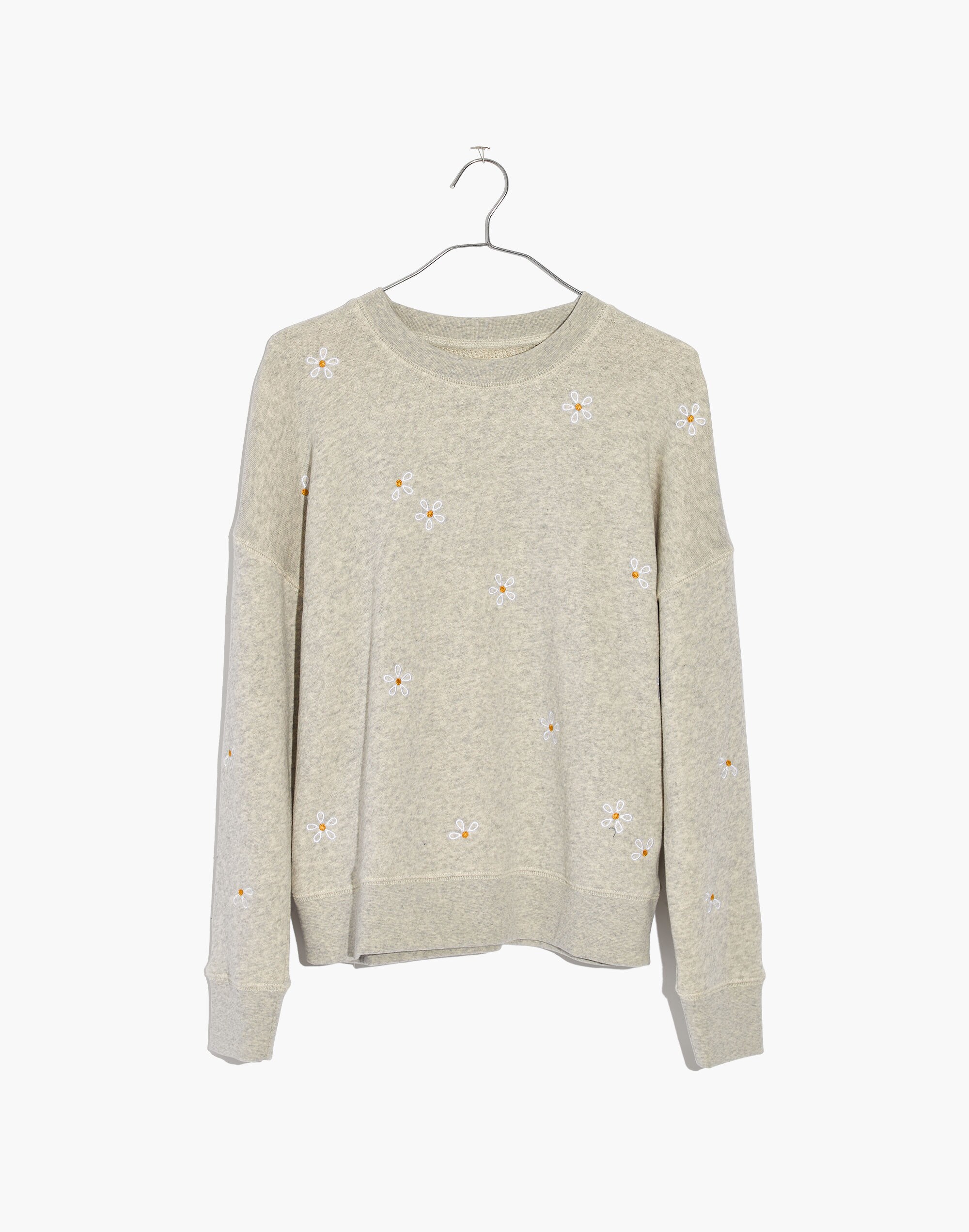 Daisy Embroidered Mainstay Sweatshirt