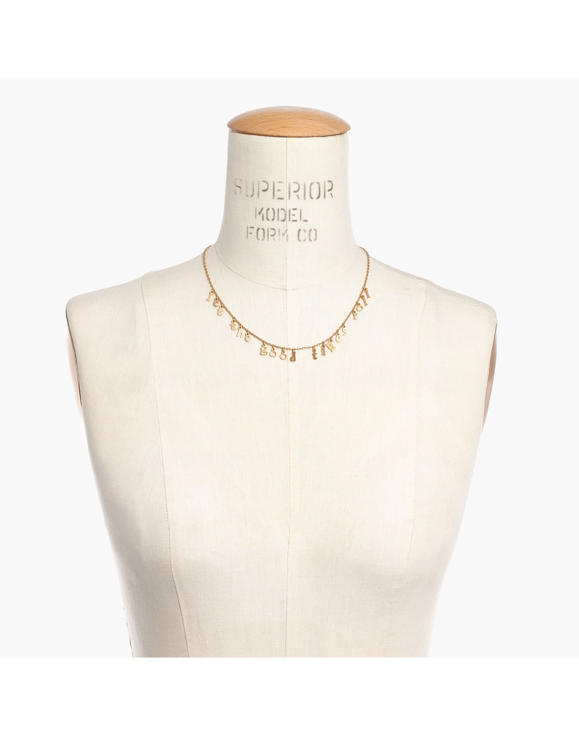 Let the Good Times Roll Charm Necklace