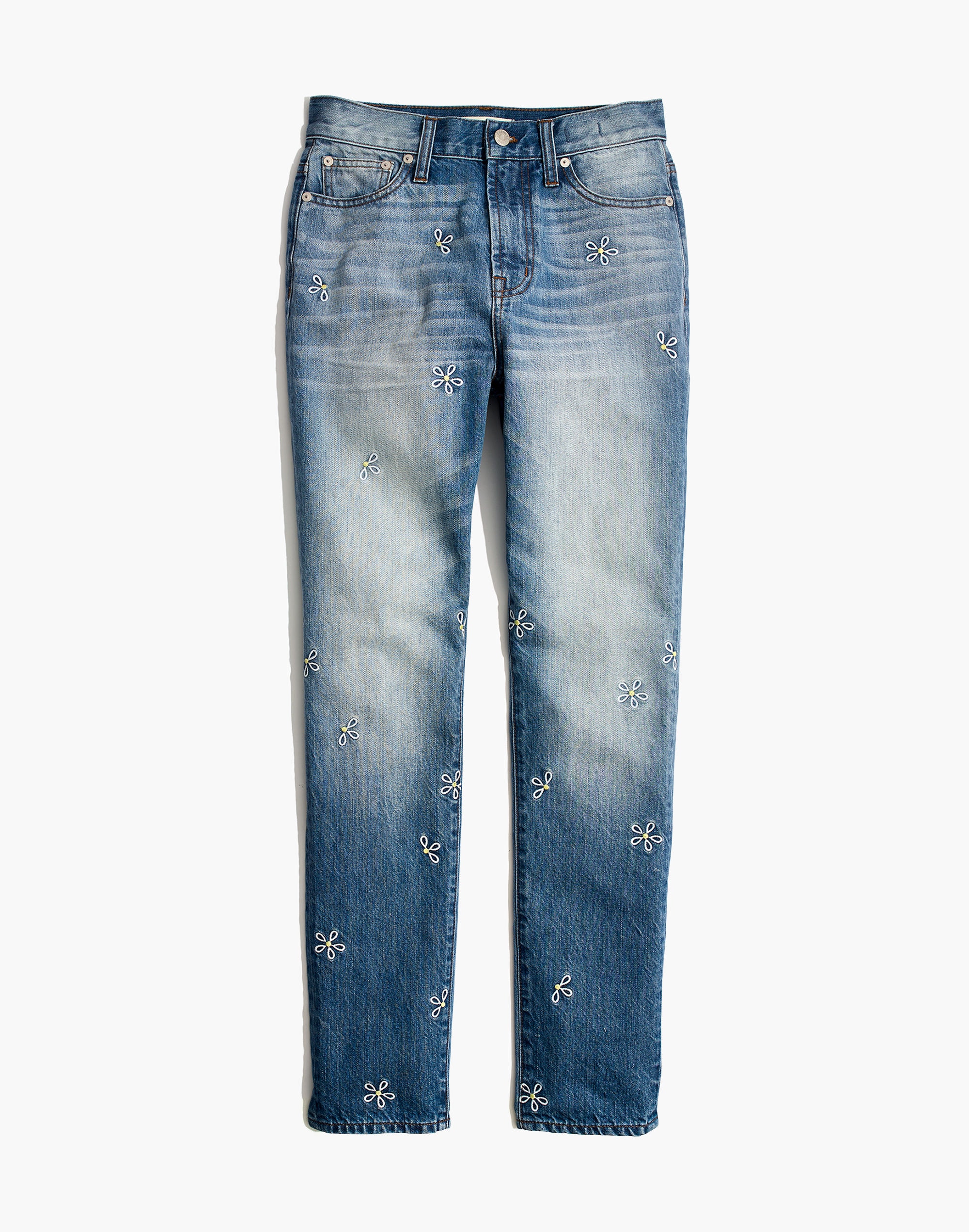 The Perfect Summer Jean: Daisy Embroidered Edition