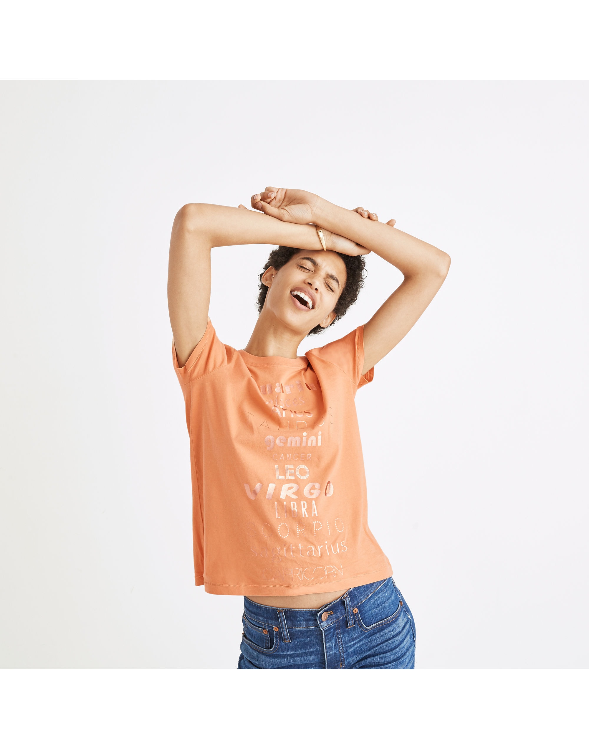 zodiac graphic tee
