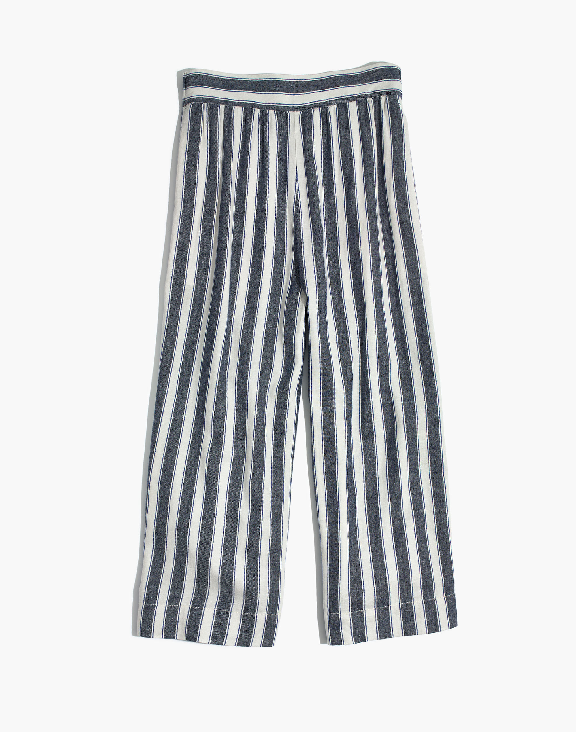 Huston Pull-On Crop Pants in Stripe