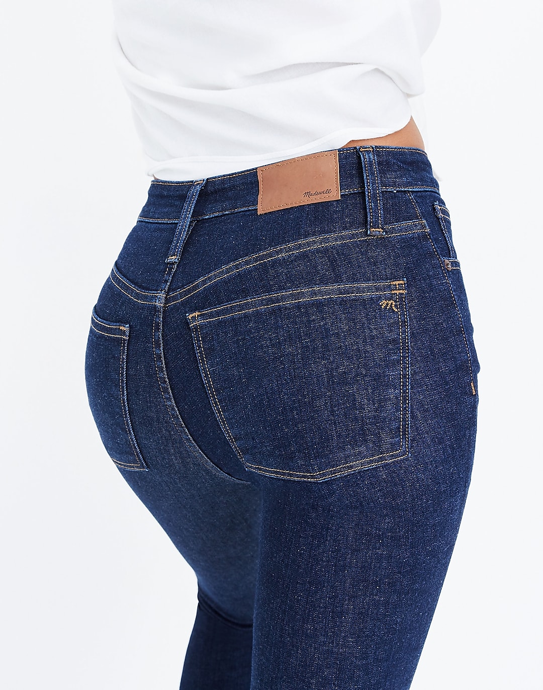 spyd Logisk Tranquility Women's Curvy High-Rise Skinny Jeans in Lucille Wash | Madewell
