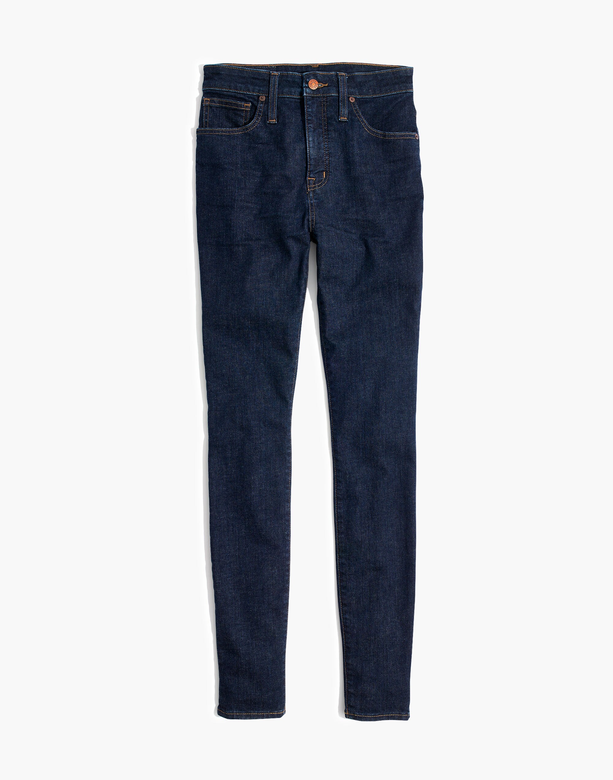 Curvy High-Rise Skinny Jeans in Lucille Wash