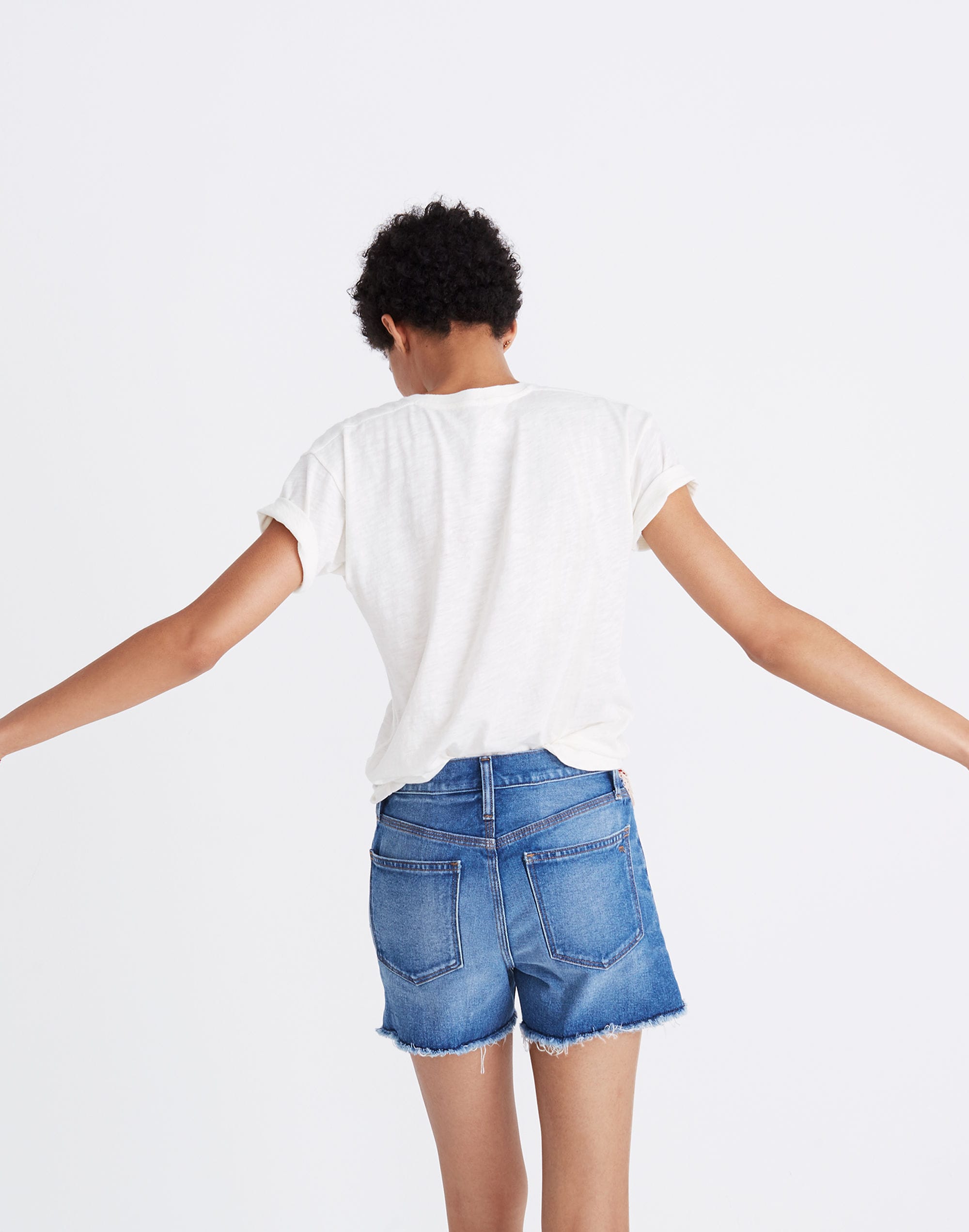 The Perfect Jean Short in Butler Wash