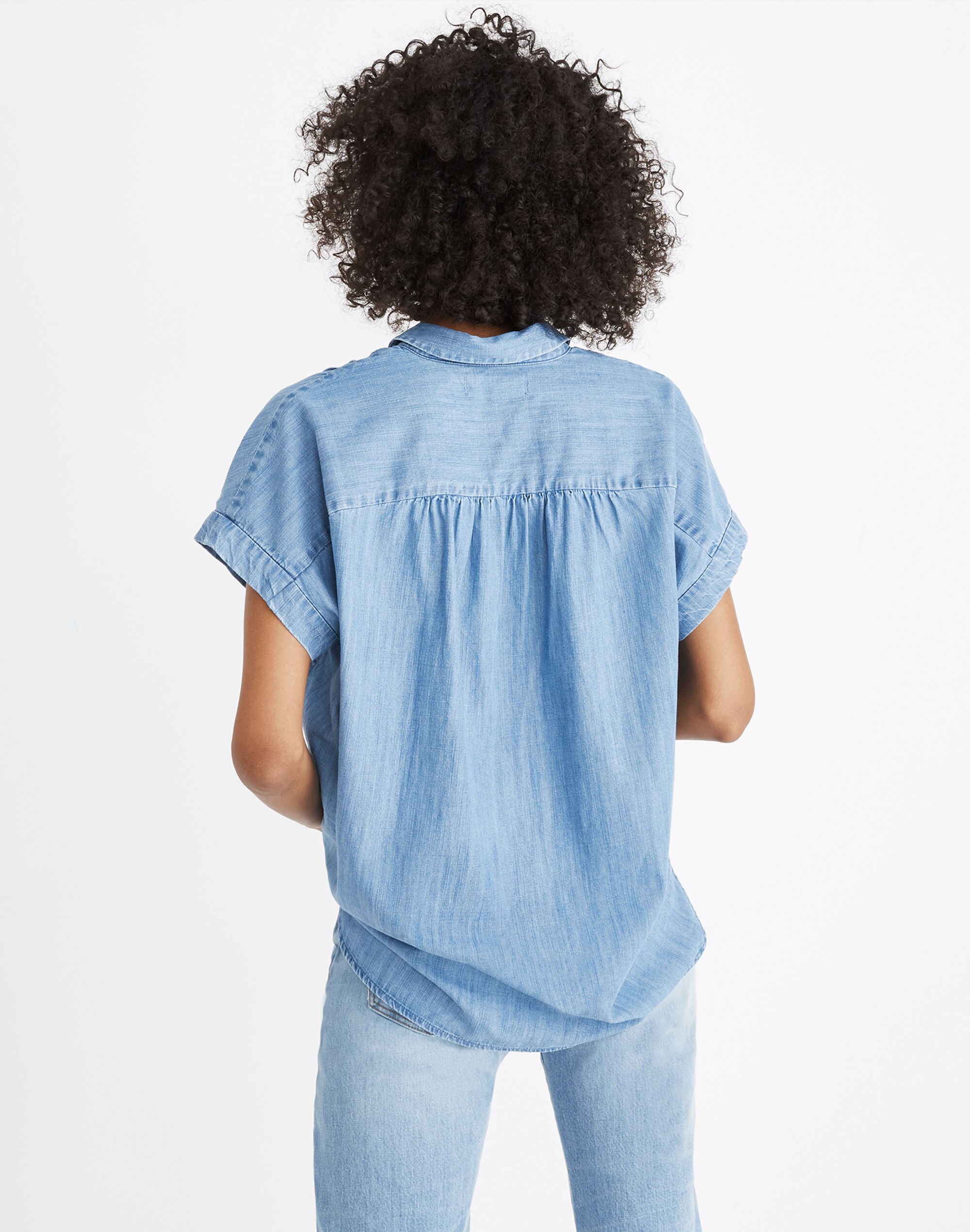 Central Shirt in Roberta Indigo