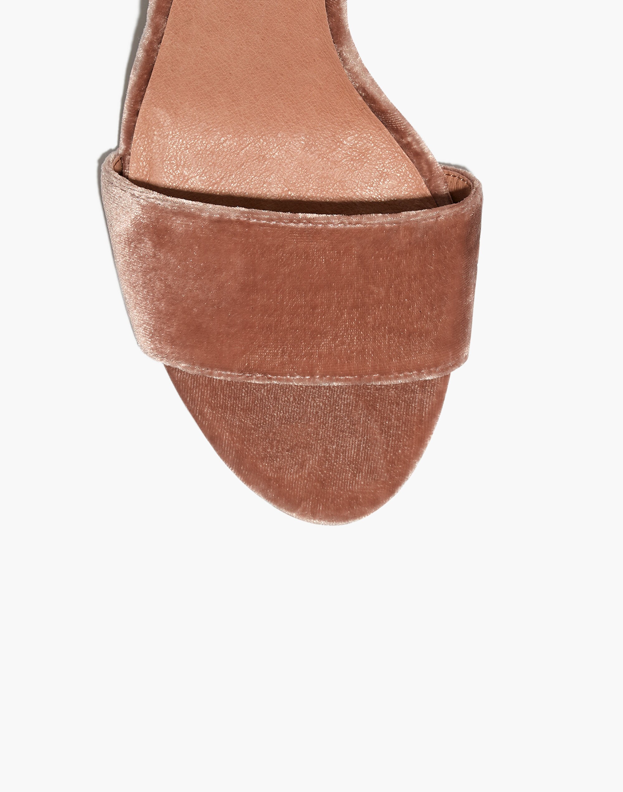 The Claudia Sandal in Velvet