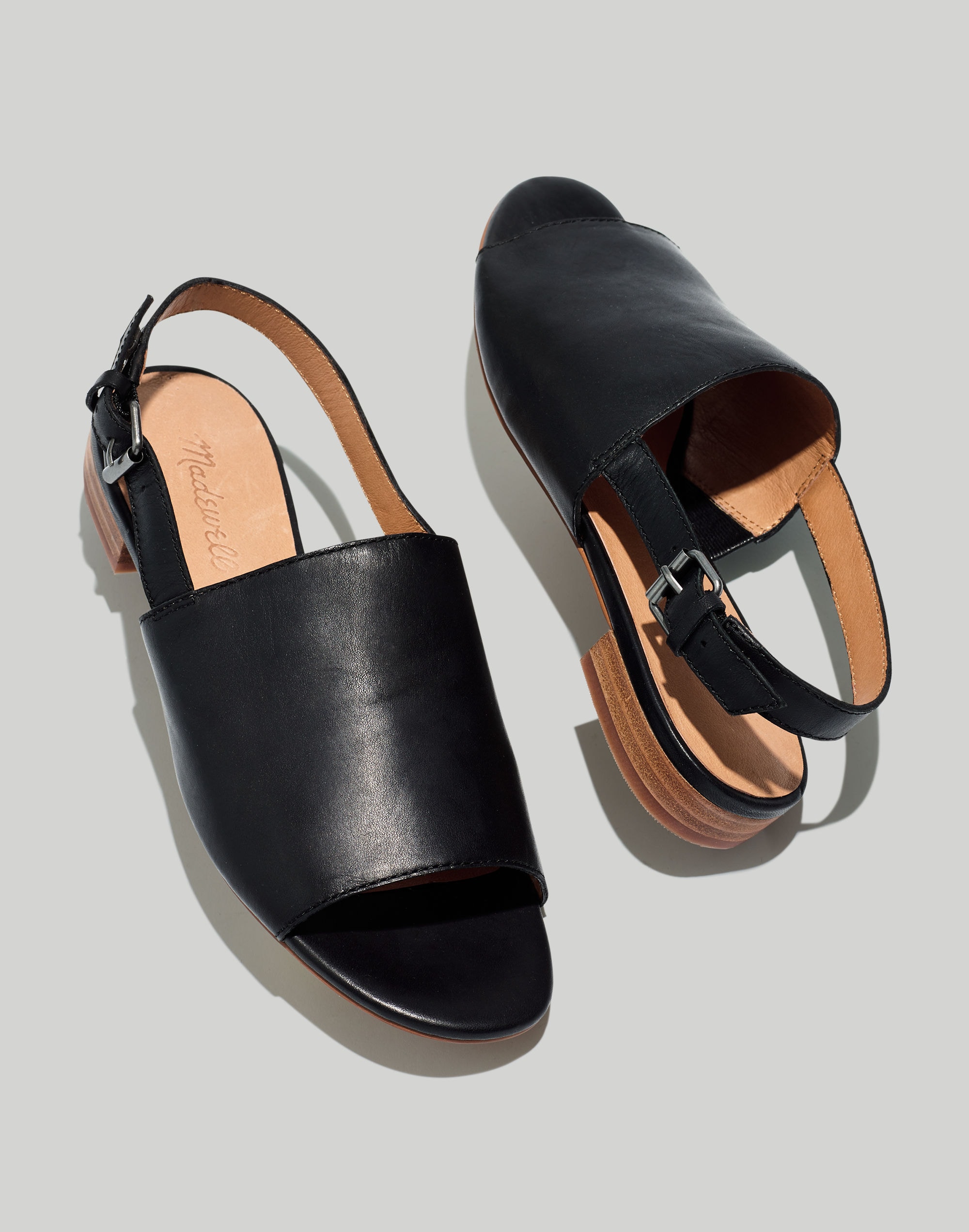 Women's Noelle Slingback Sandal in Leather: Sale | Madewell