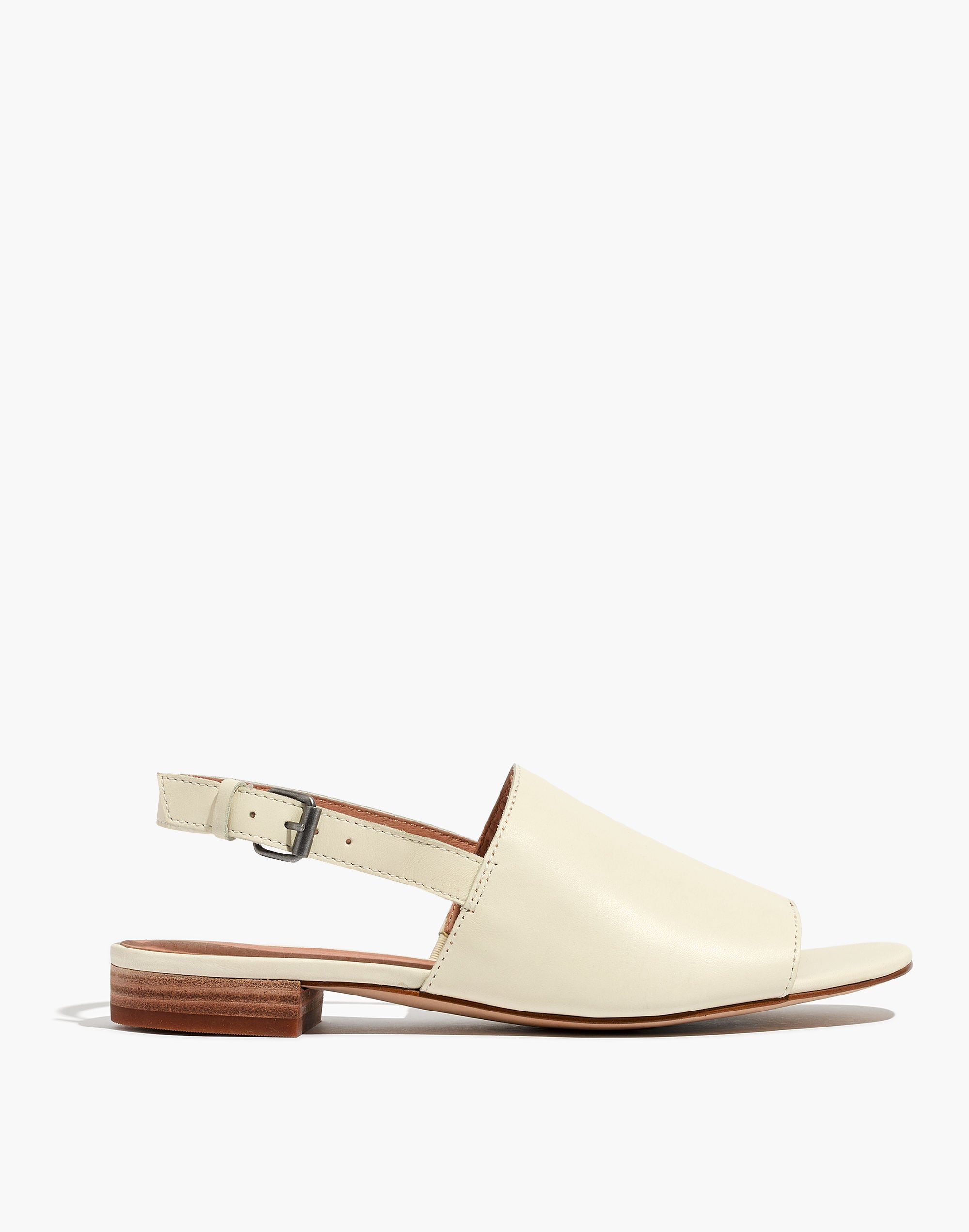 The Noelle Slingback Sandal in Leather