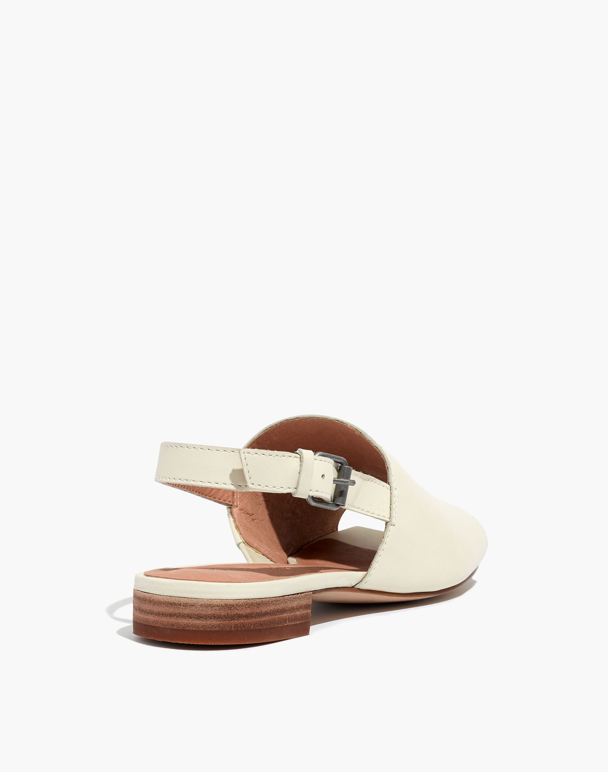 The Noelle Slingback Sandal in Leather