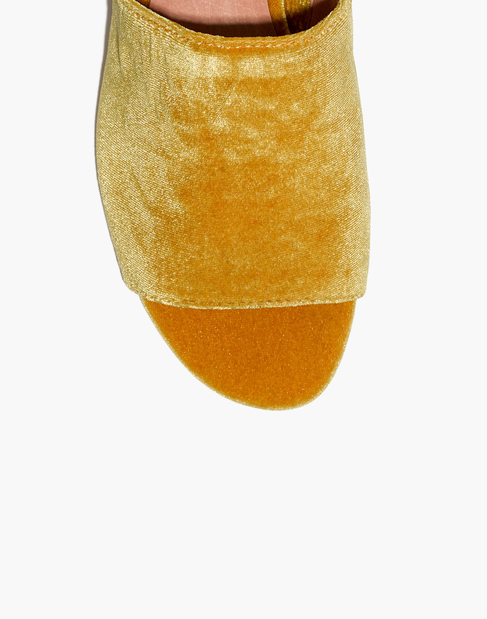 The Noelle Slingback Sandal in Velvet