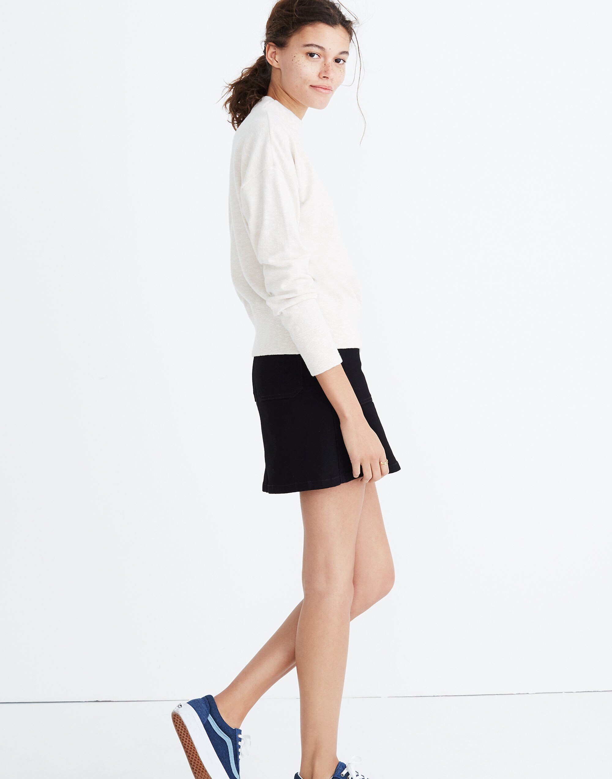 Relaxed Mockneck Sweater