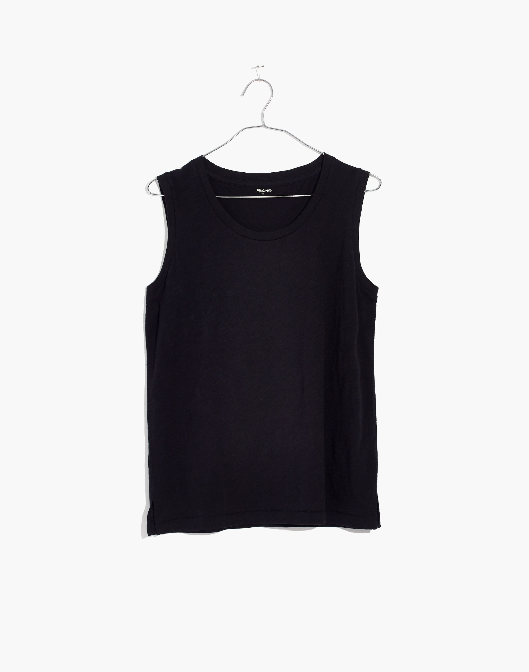 Whisper Cotton Crewneck Muscle Tank