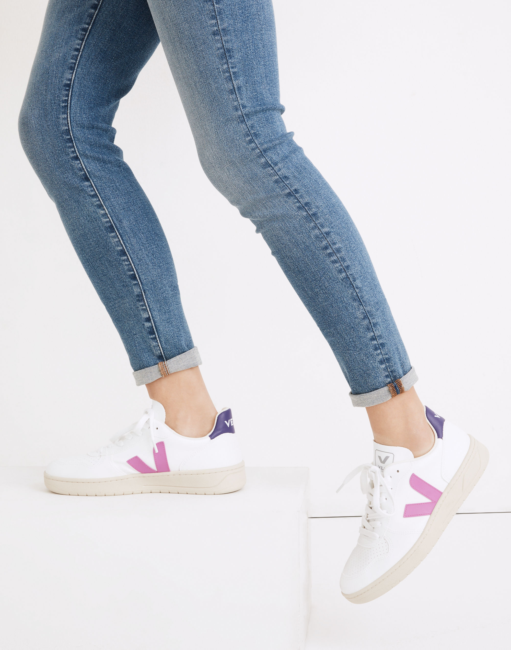 Veja&trade; V-10 Sneakers in Colorblock