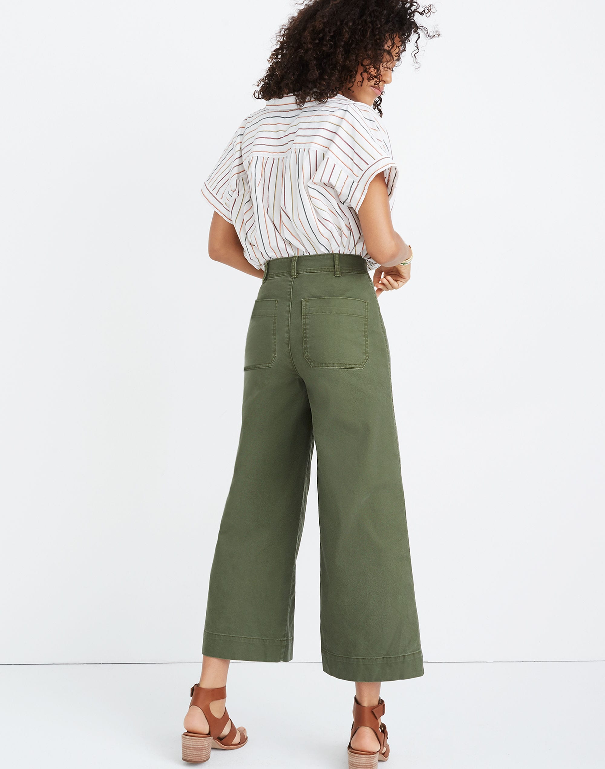 Emmett Wide-Leg Crop Pants