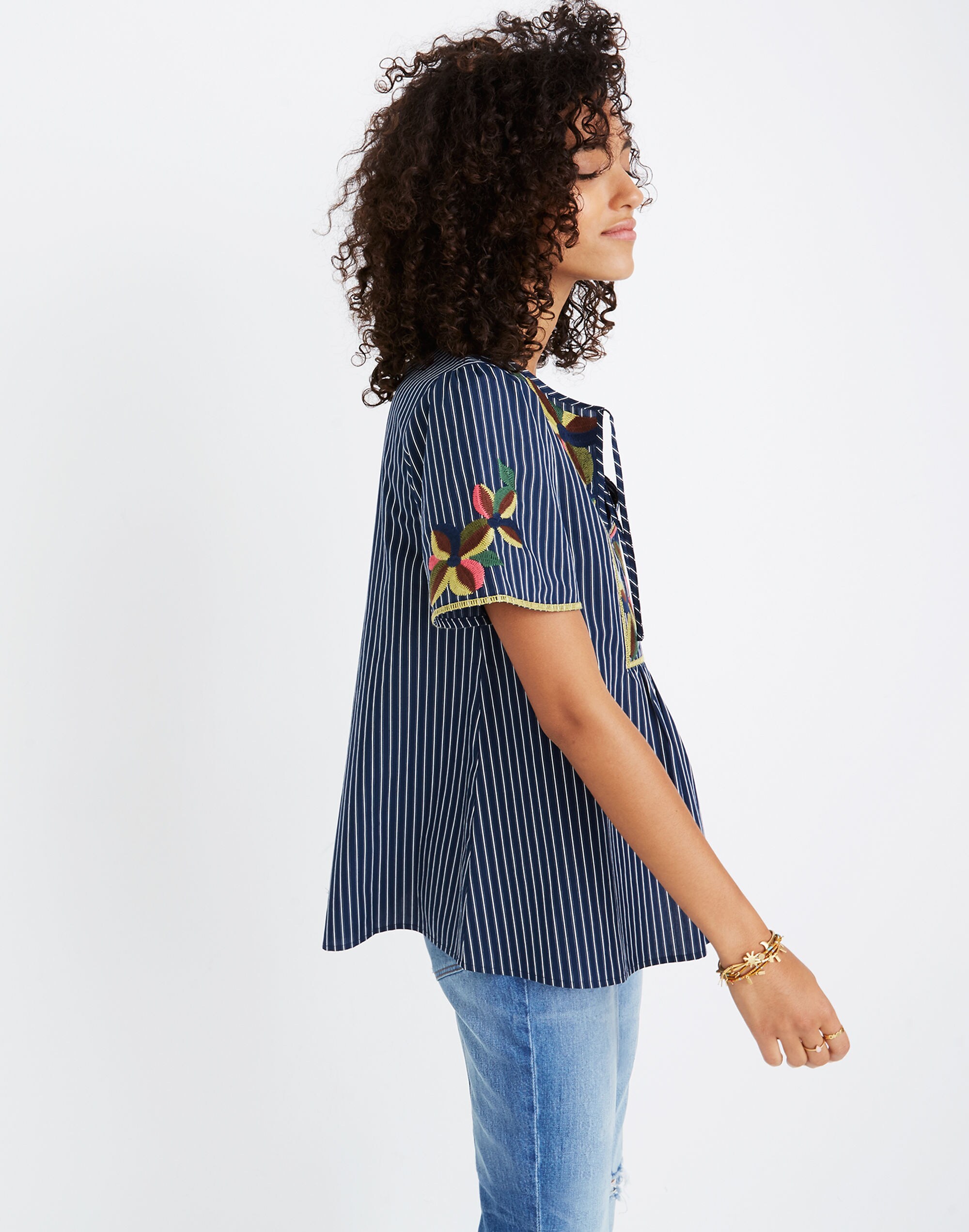 Embroidered Fable Top
