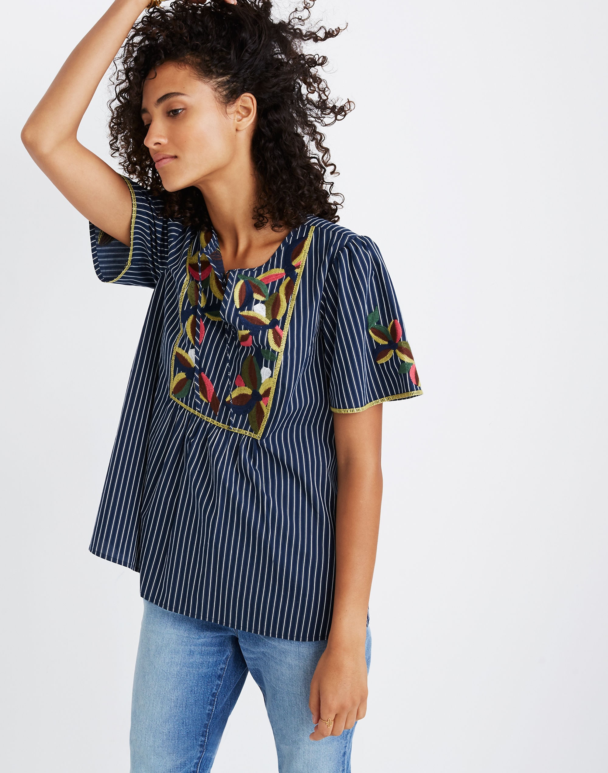 Embroidered Fable Top