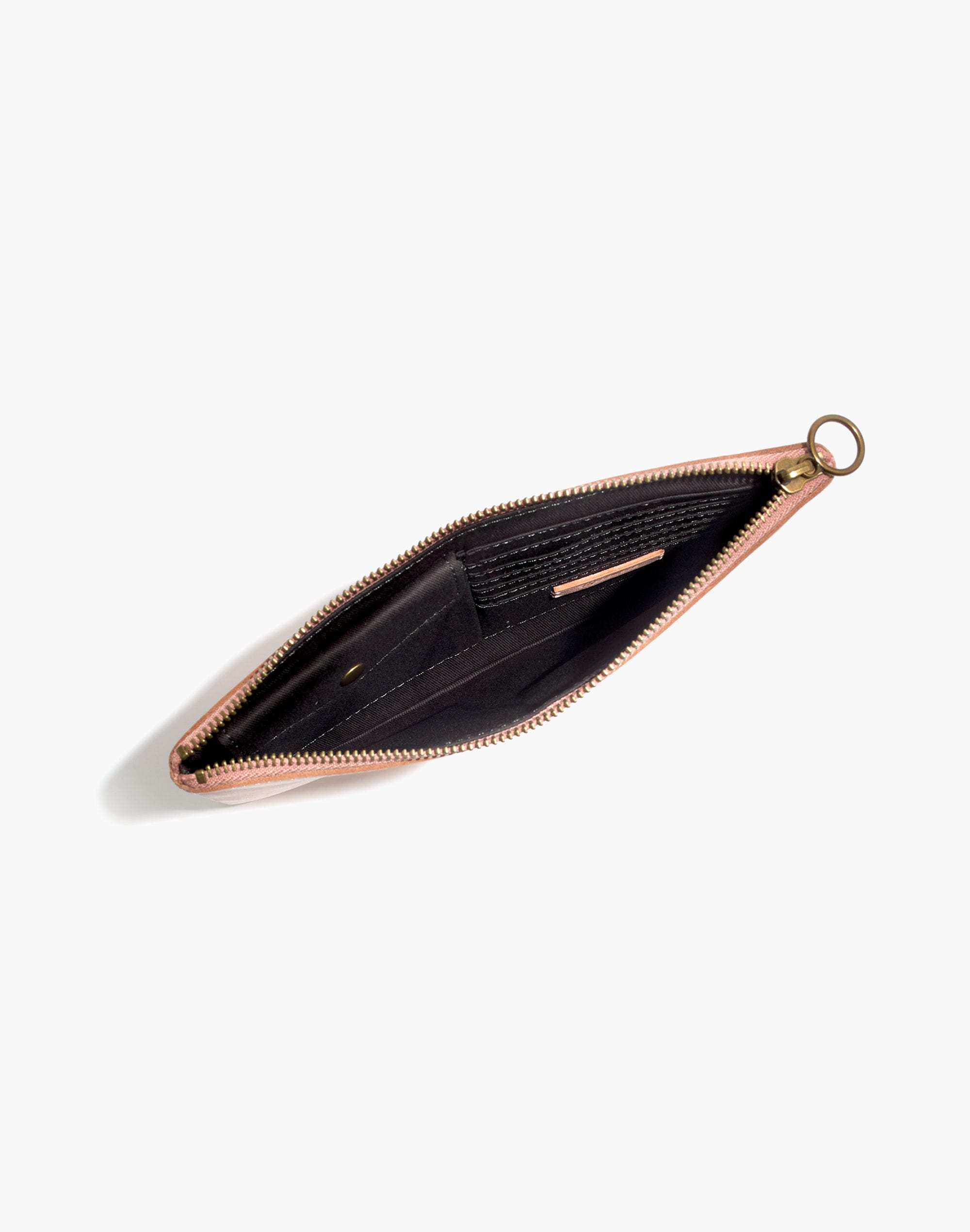 The Leather Pouch Clutch in Vachetta