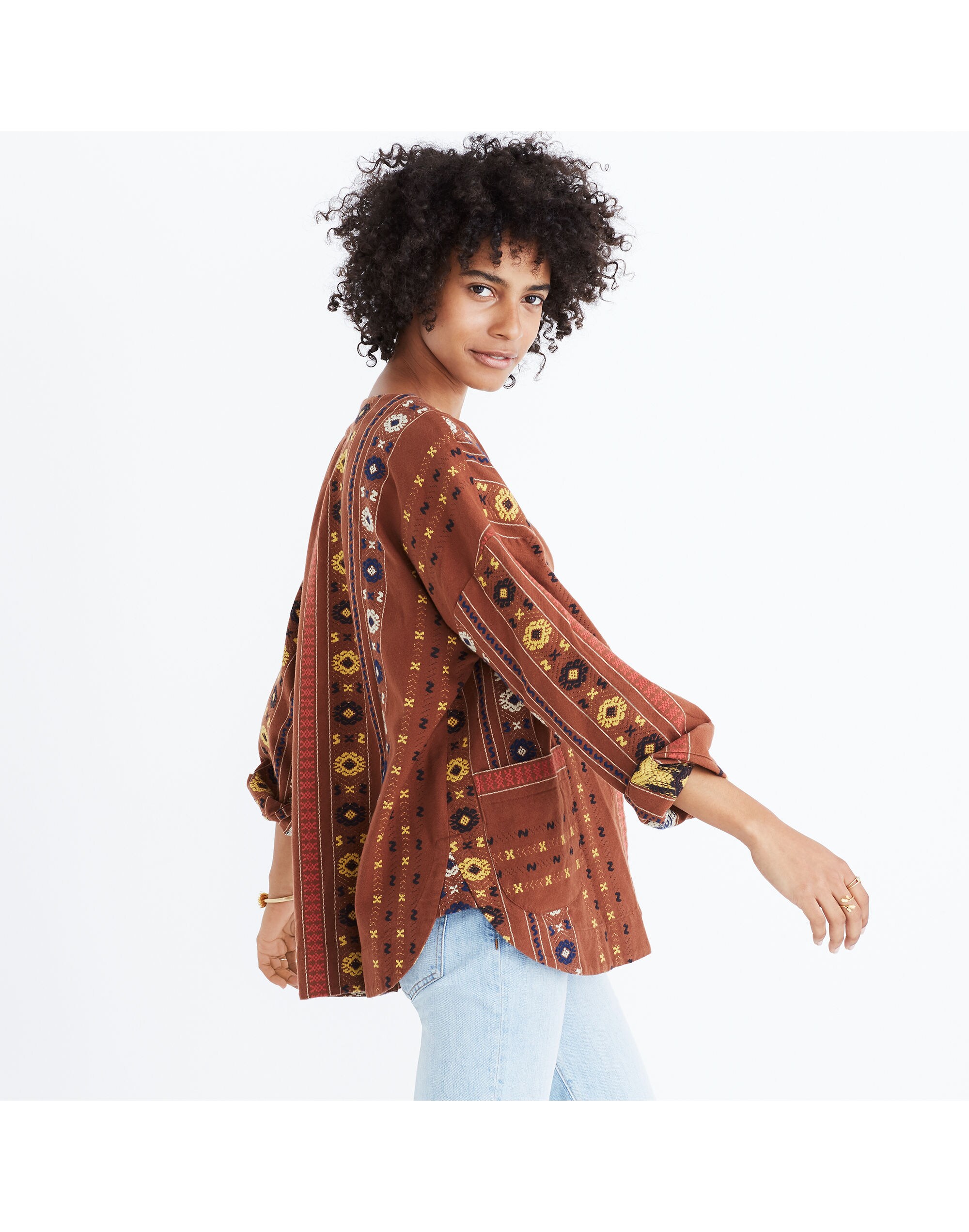 Shirttail Wrap Jacket