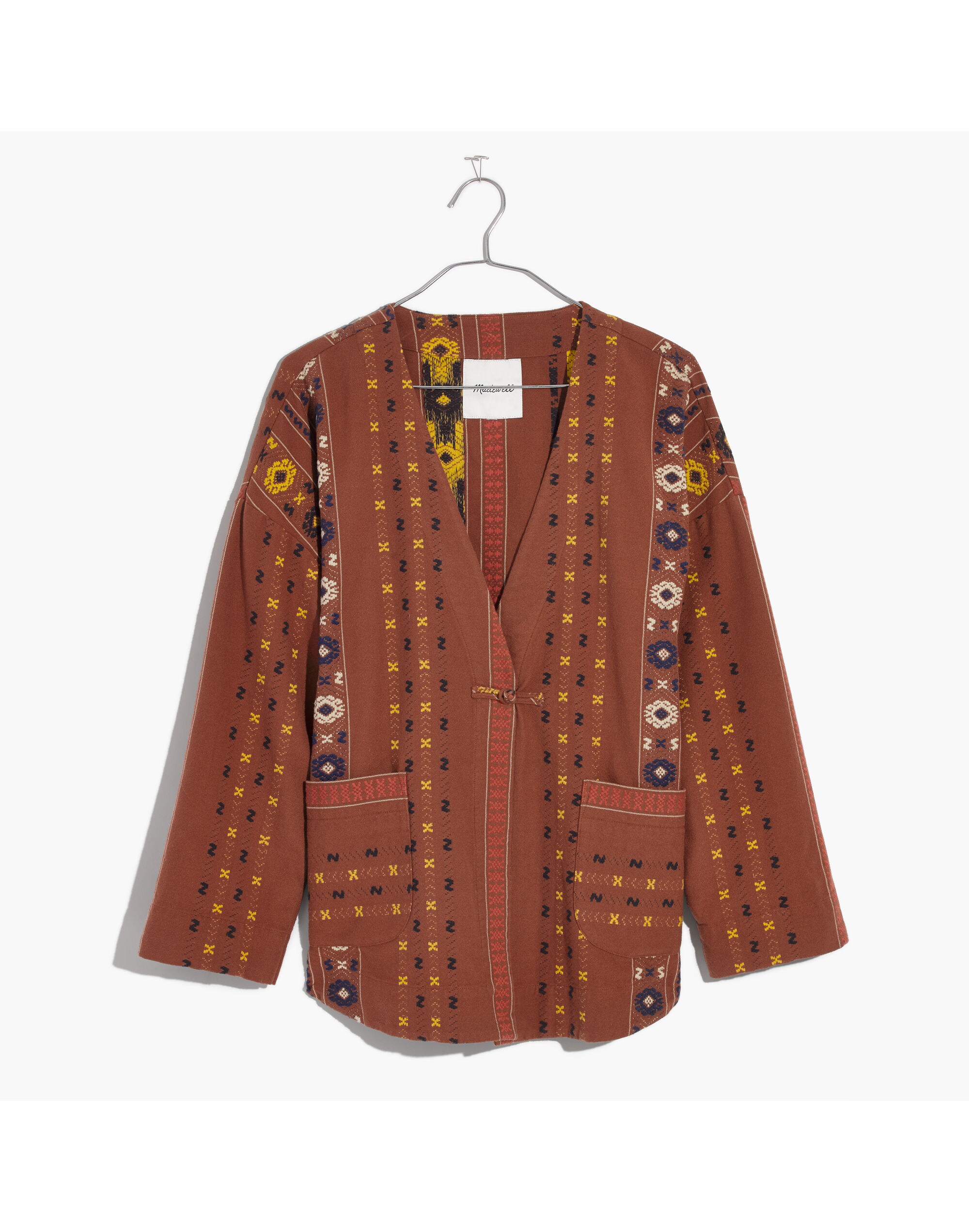 Shirttail Wrap Jacket