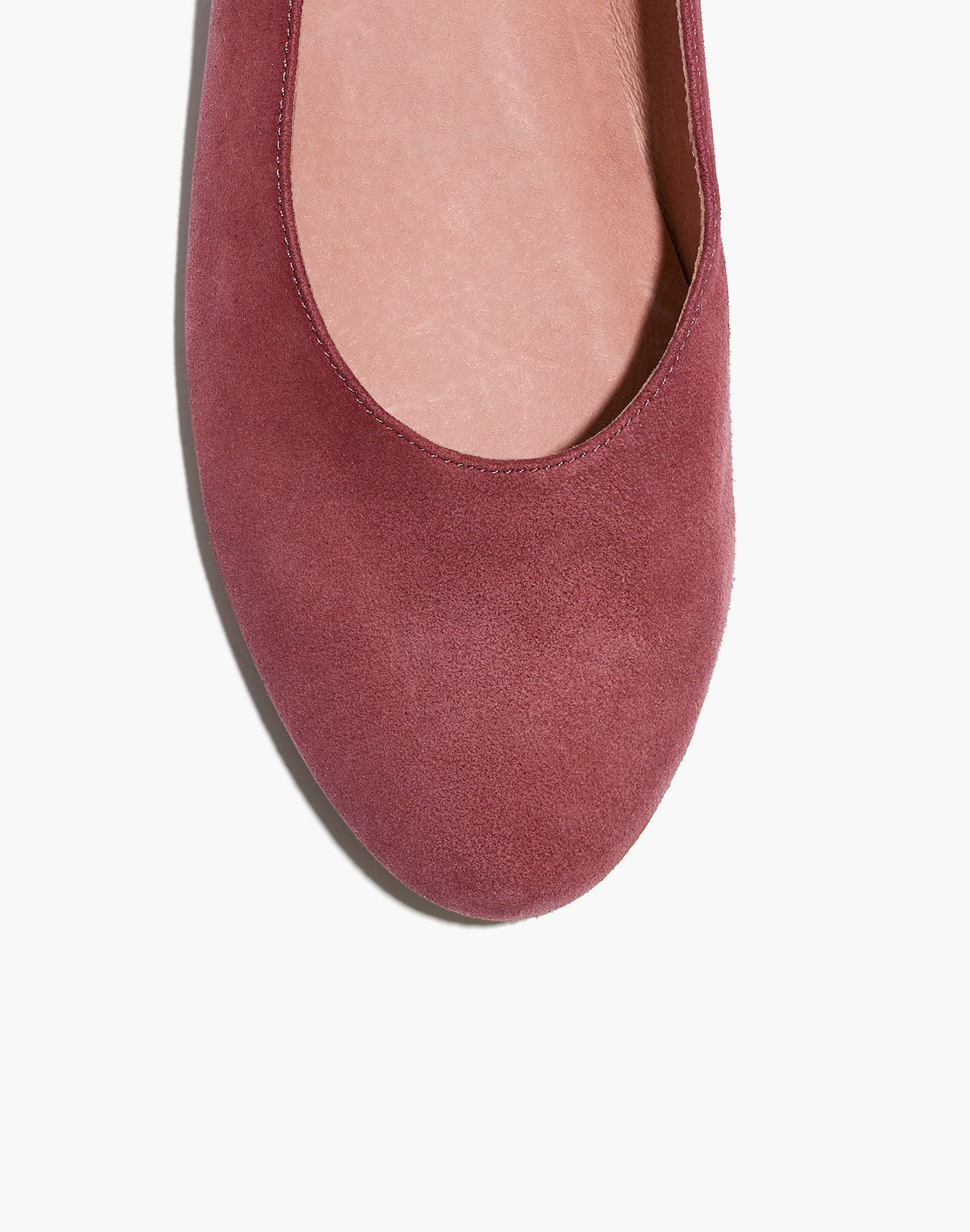 The Sophia Fold-Down Flat in Suede