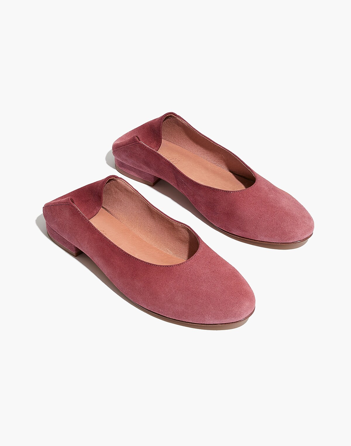 The Sophia Fold-Down Flat in Suede