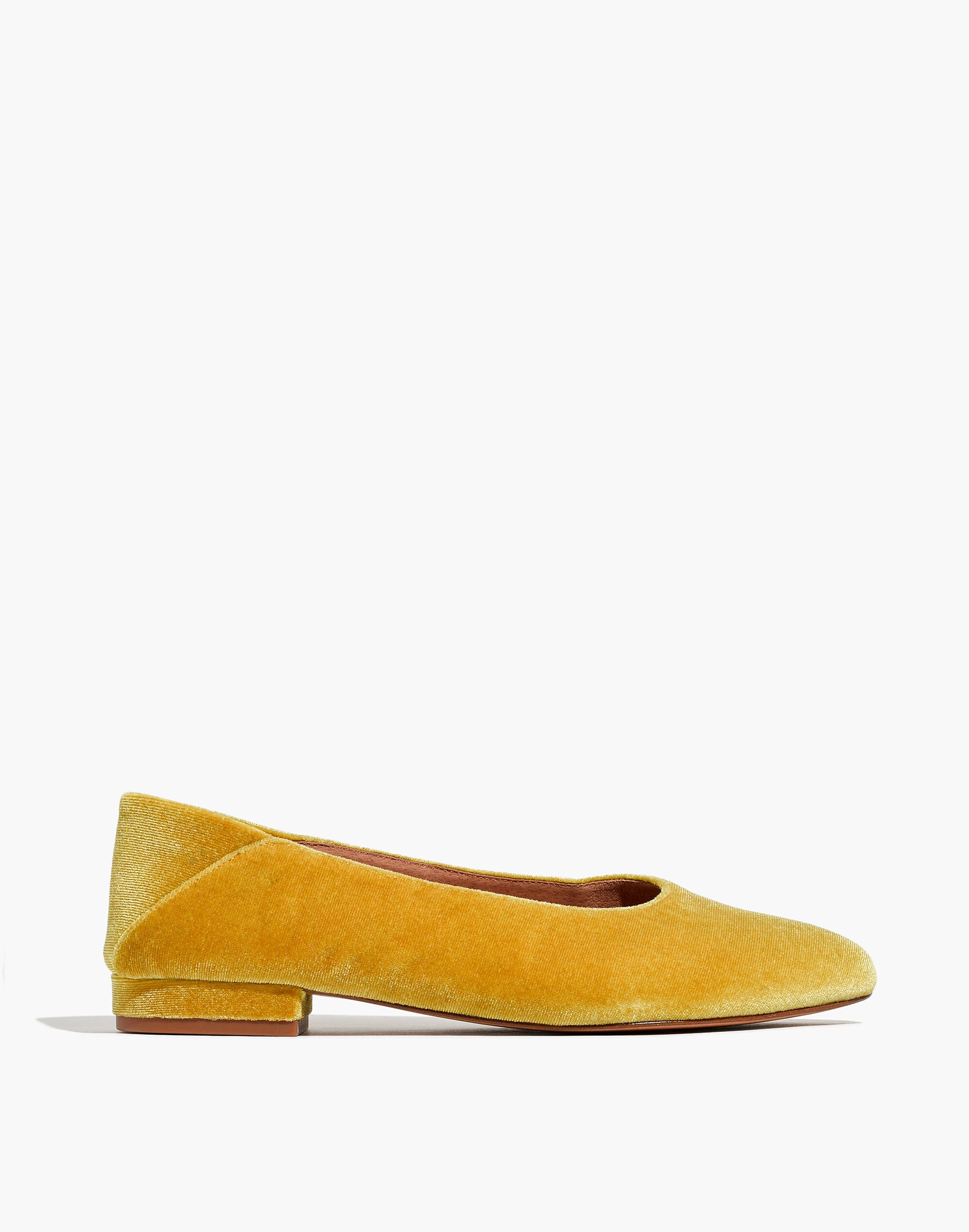 The Sophia Fold-Down Flat in Velvet