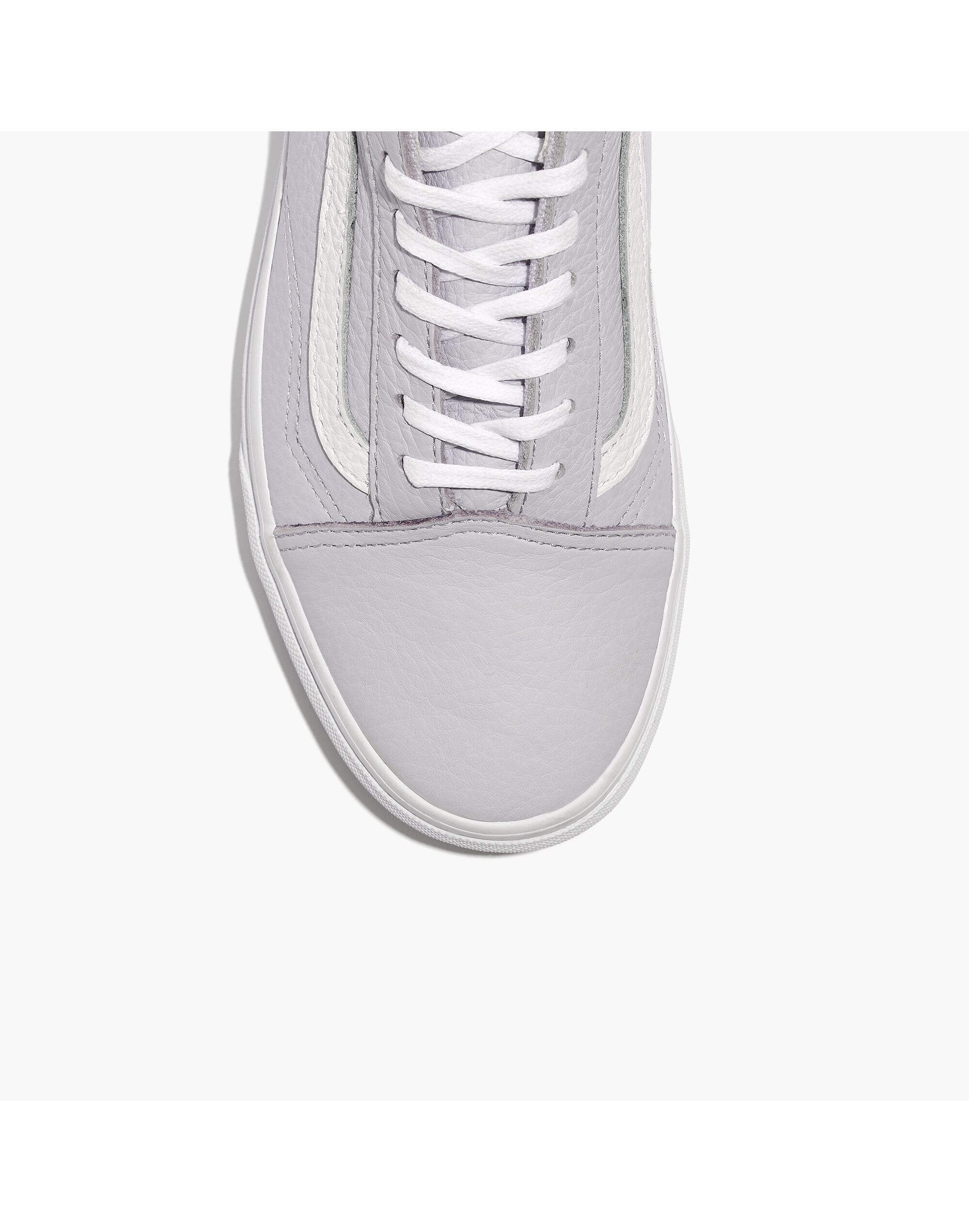 Madewell x Vans&reg; Unisex Old Skool Lace-Up Sneakers in Tumbled Leather