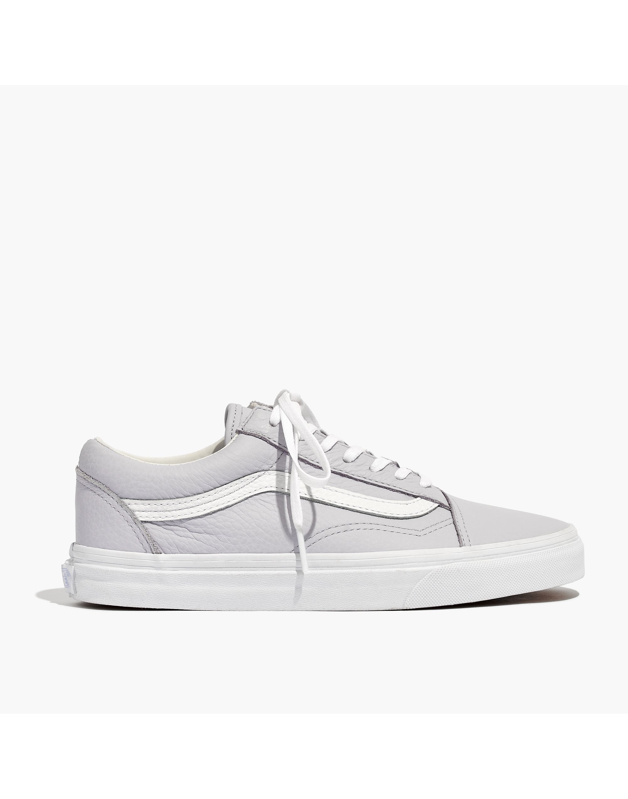 Madewell x Vans&reg; Unisex Old Skool Lace-Up Sneakers in Tumbled Leather