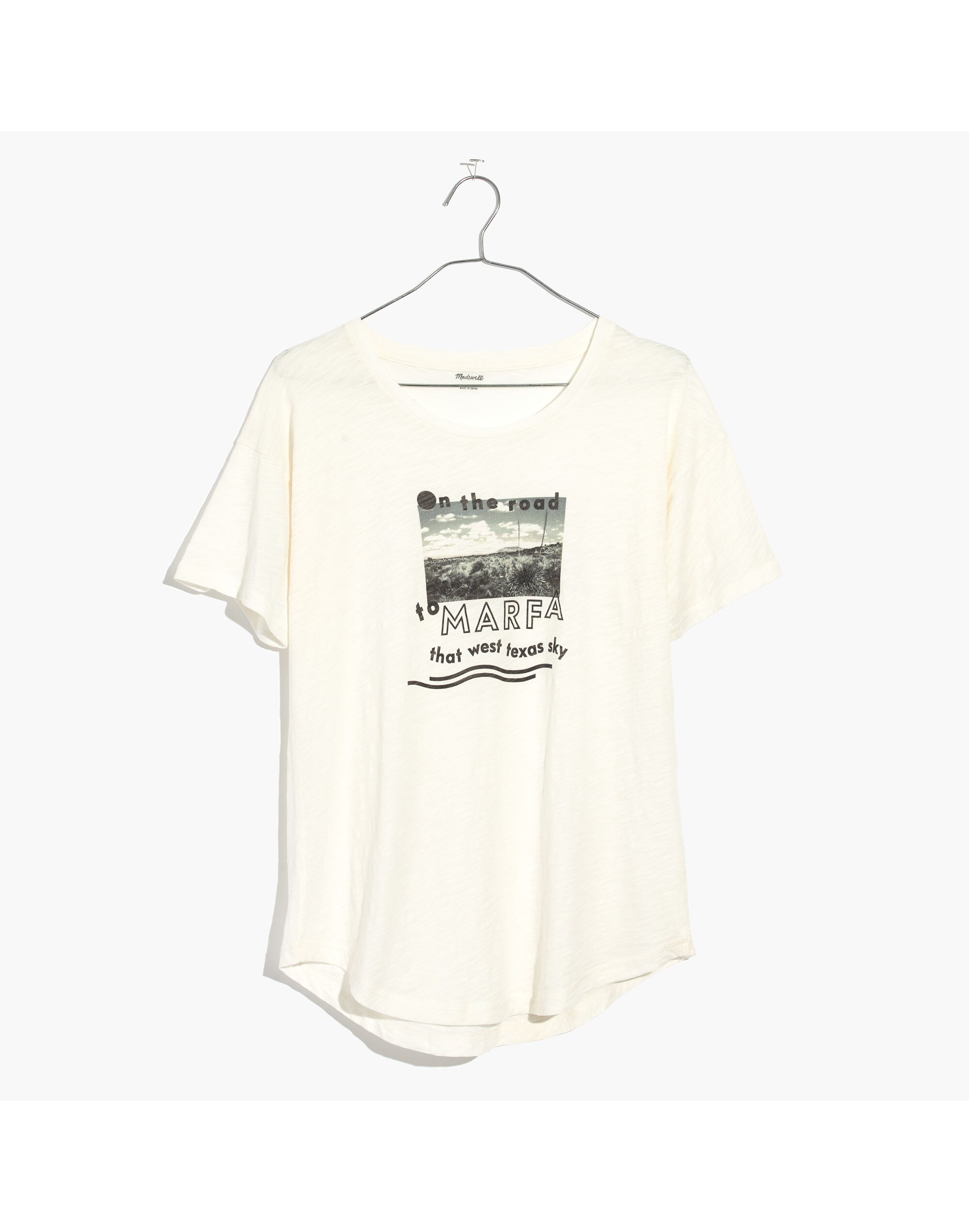 Marfa Whisper Cotton Crewneck Tee