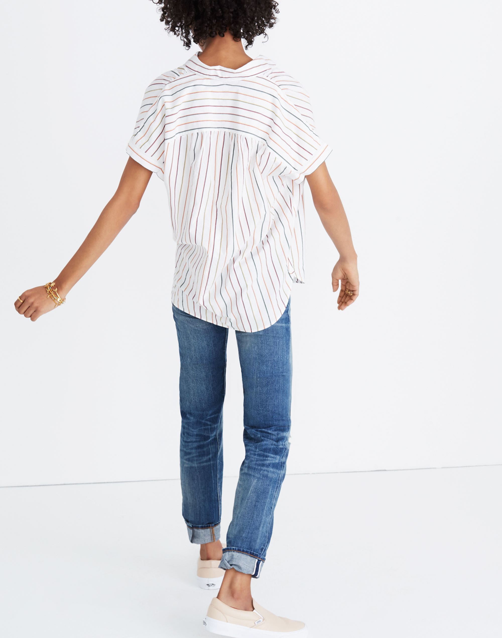 Central Shirt in Sadie Stripe