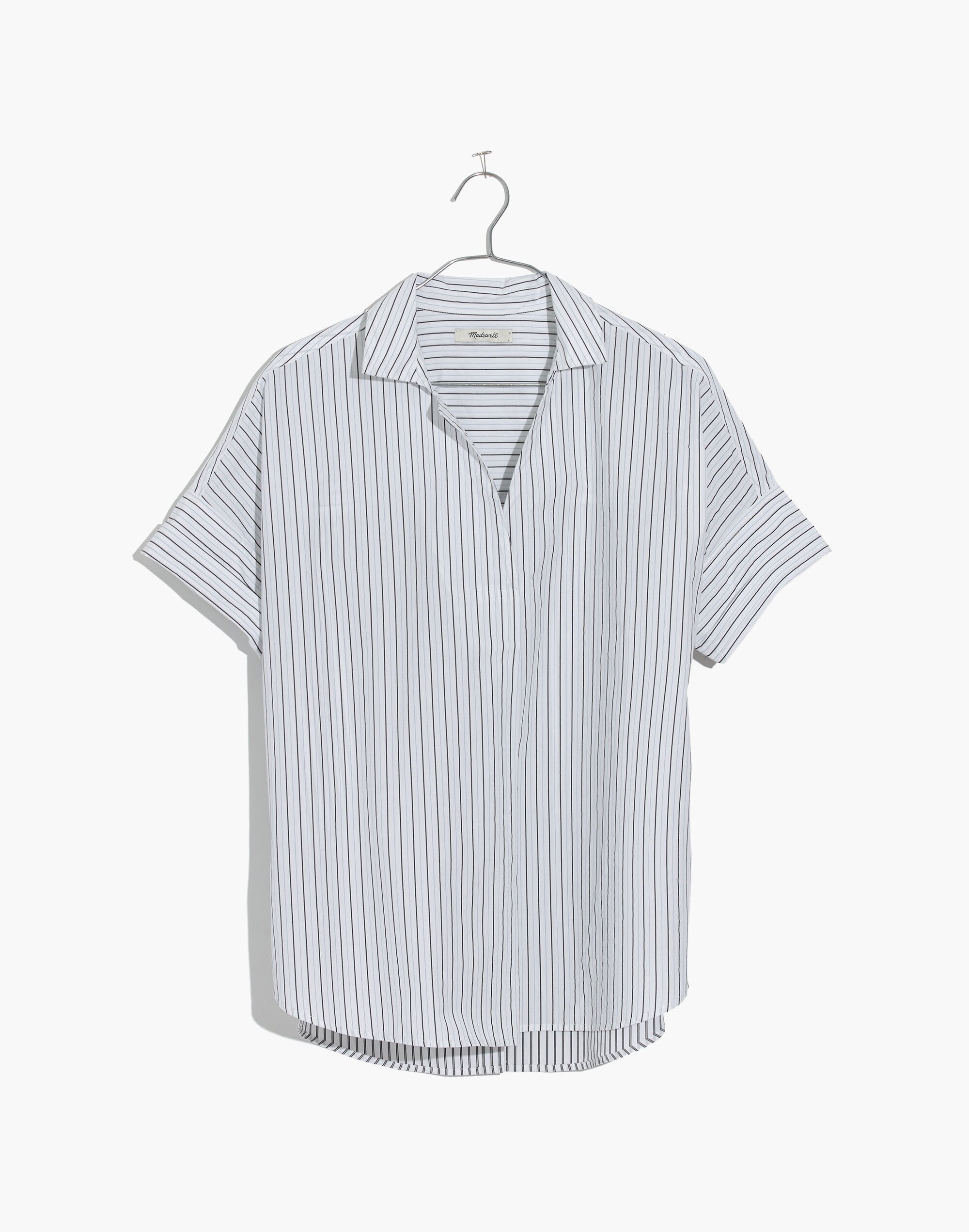 Courier Button-Back Shirt in Stripe-Play