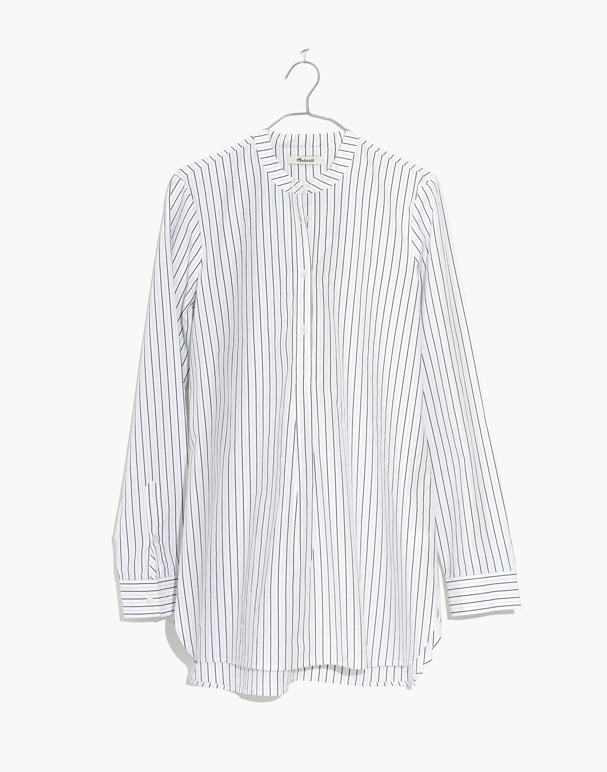 Wellspring Tunic Popover Shirt in Stripe