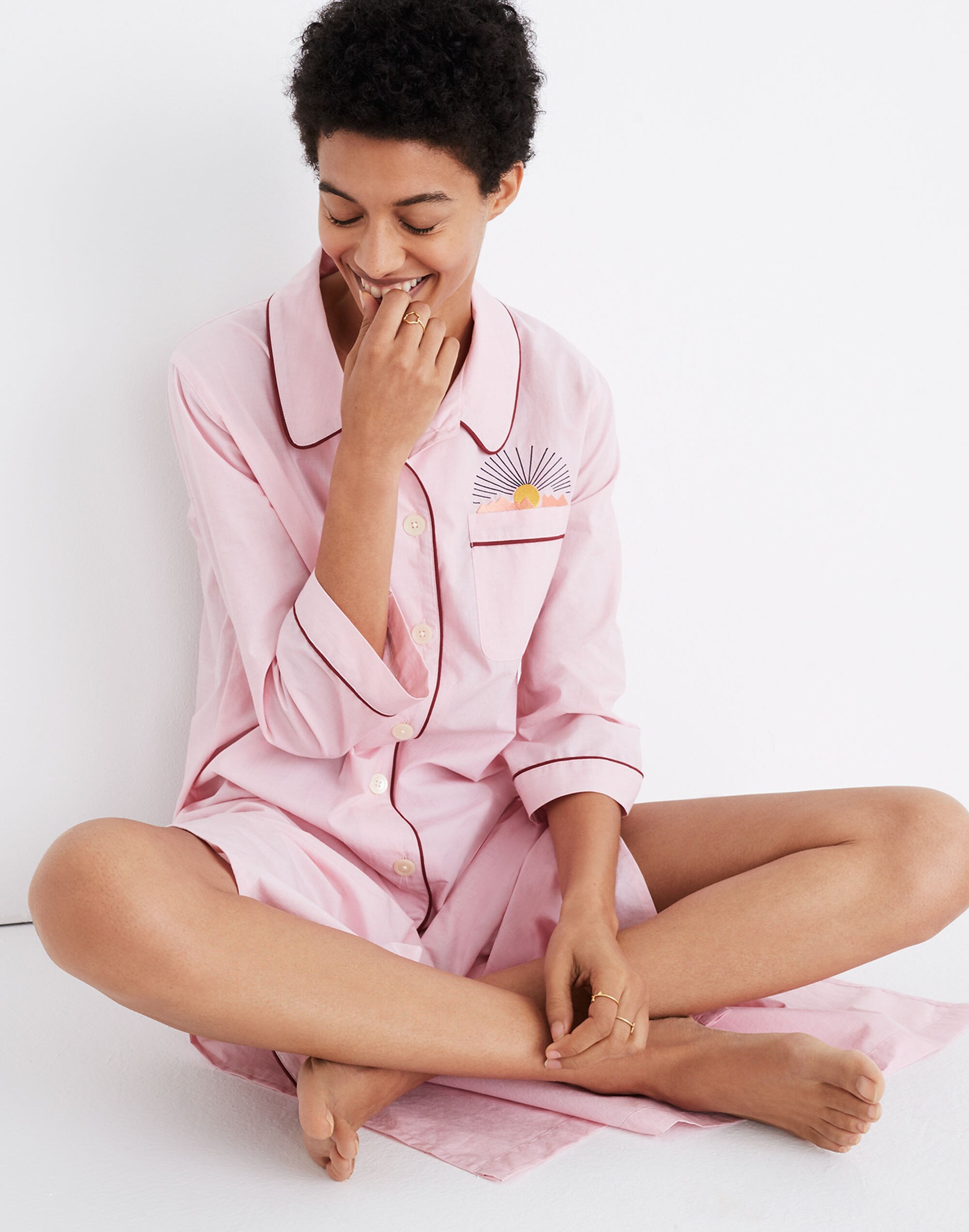 Embroidered Bedtime Nightdress