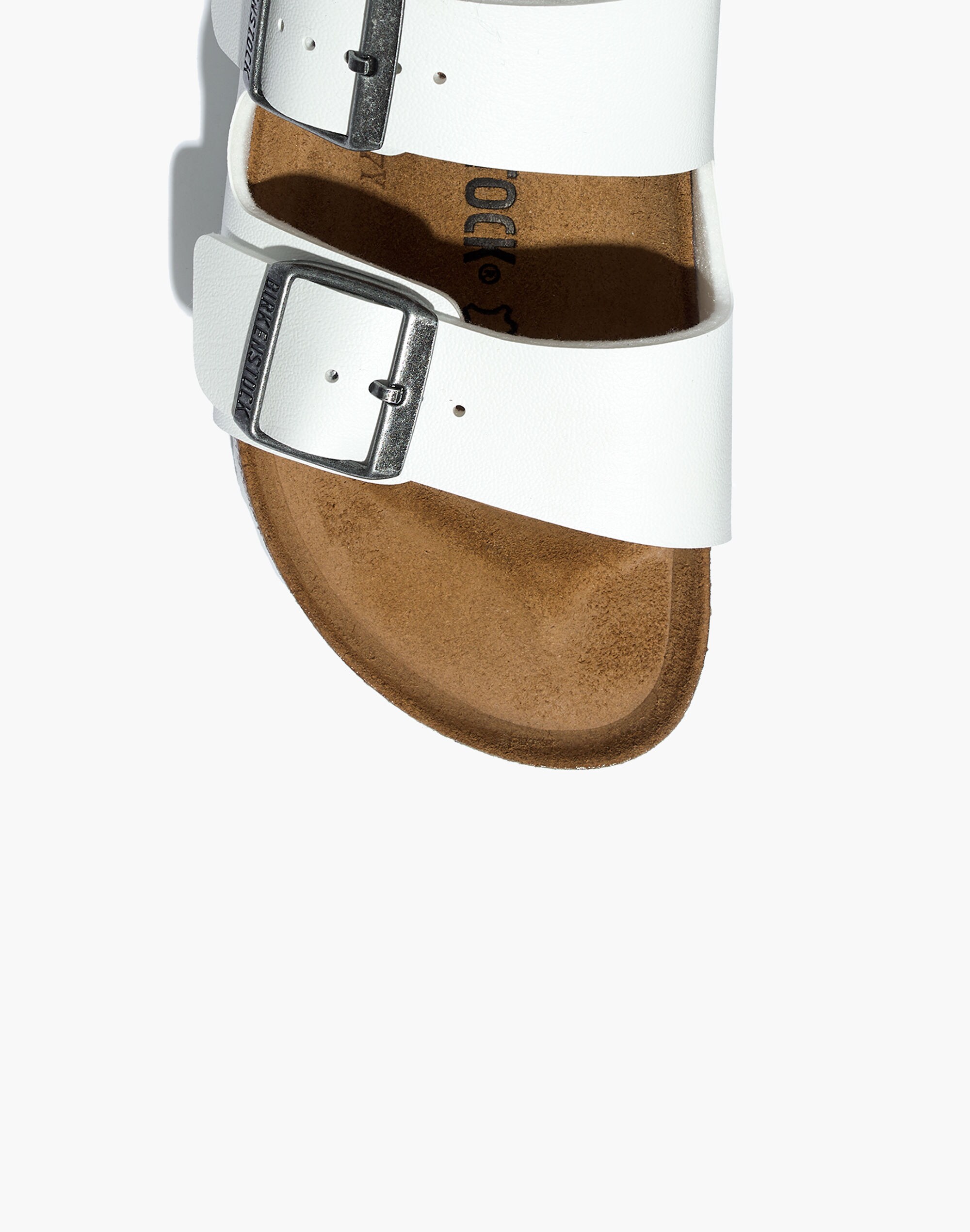 Birkenstock&reg; Arizona Sandals in White Birko-Flor&trade;