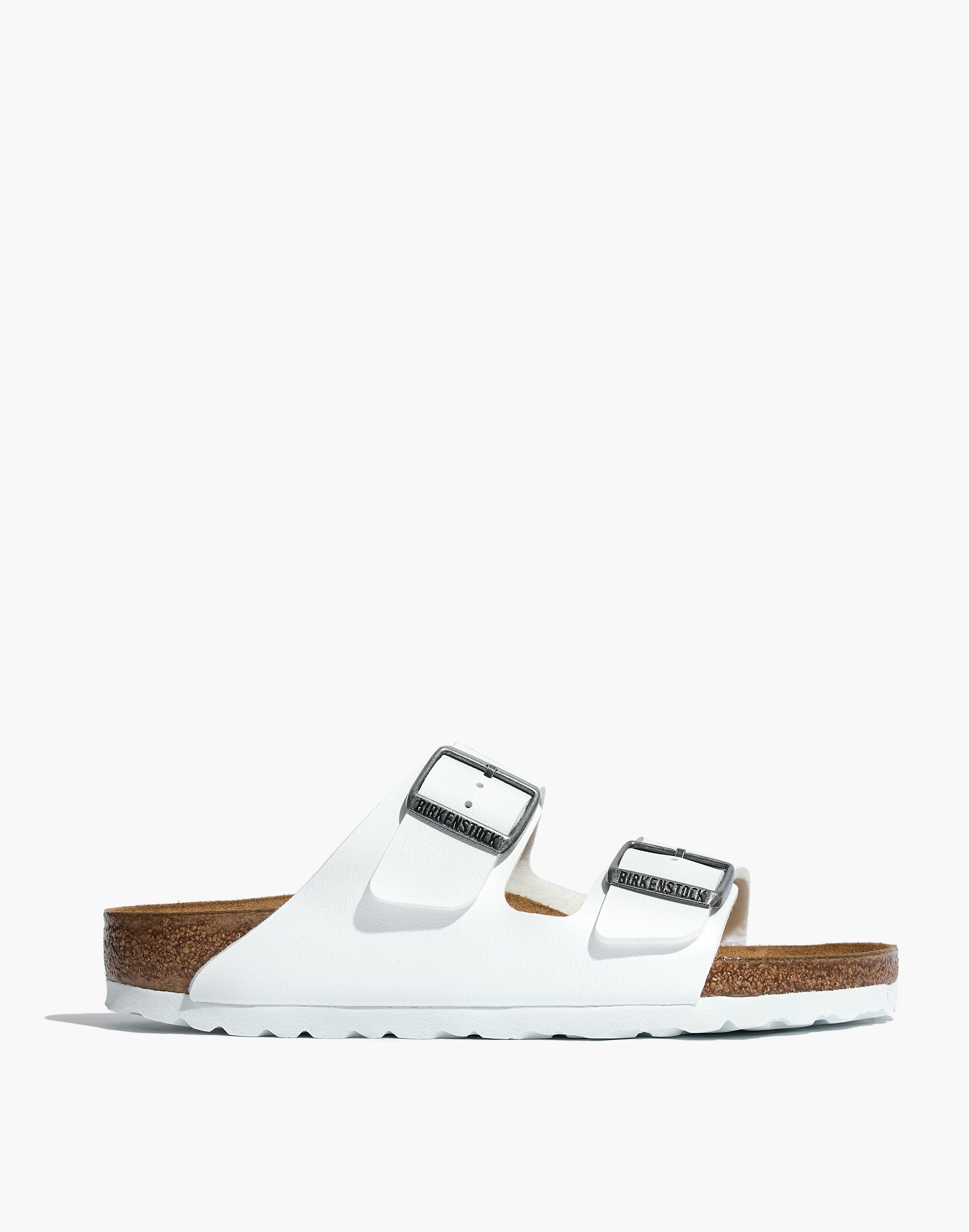 Birkenstock&reg; Arizona Sandals in White Birko-Flor&trade;