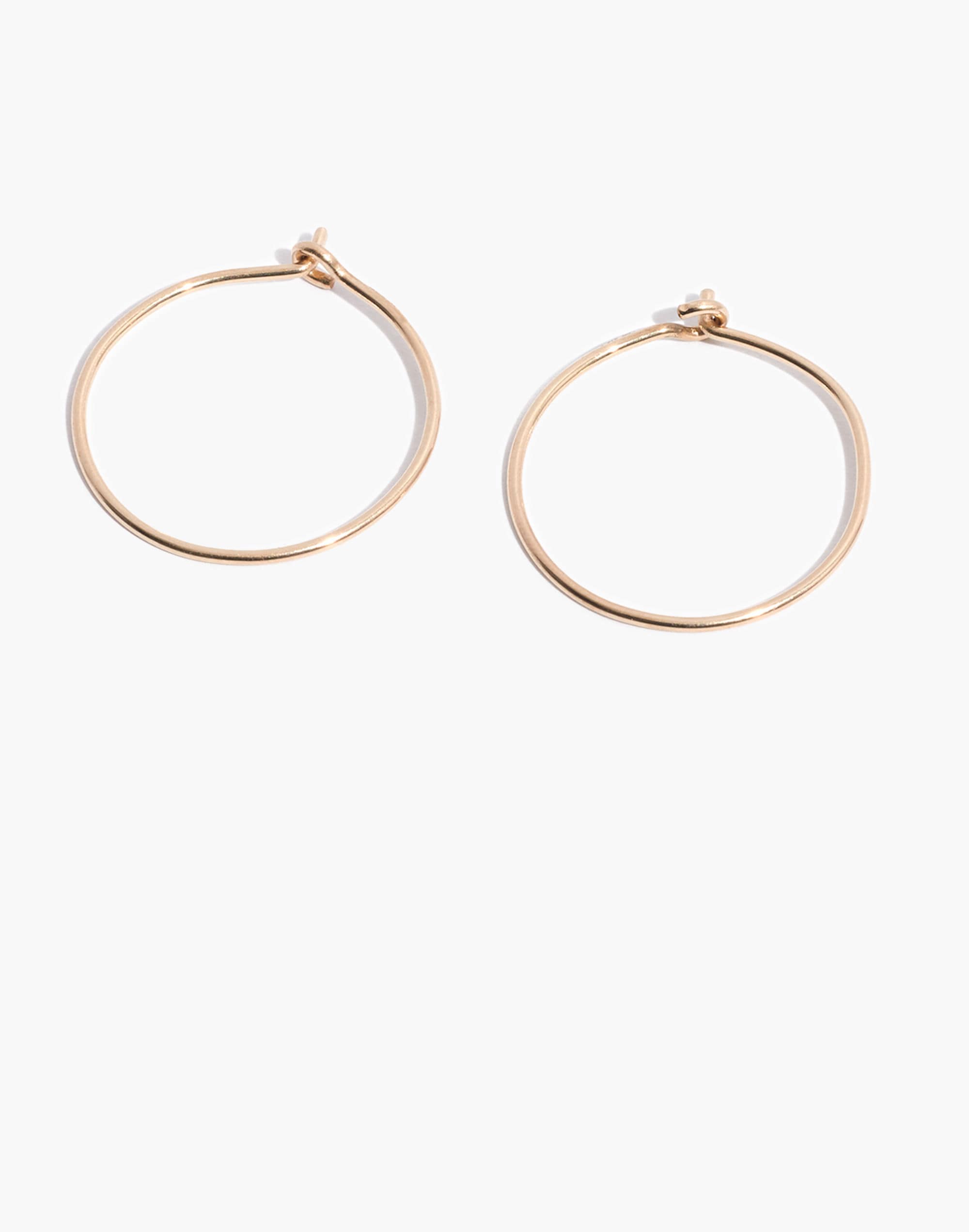 14k Gold-Filled Hoop Earrings