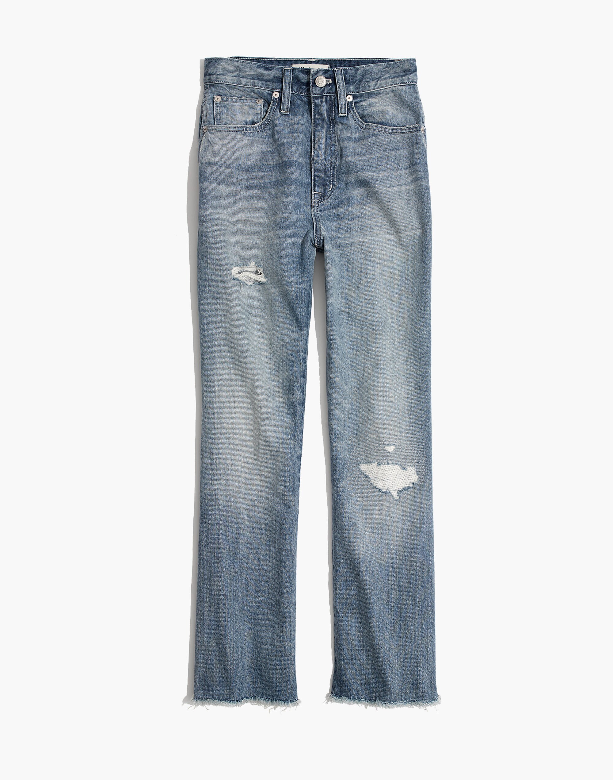 Rigid Demi-Boot Crop Jeans