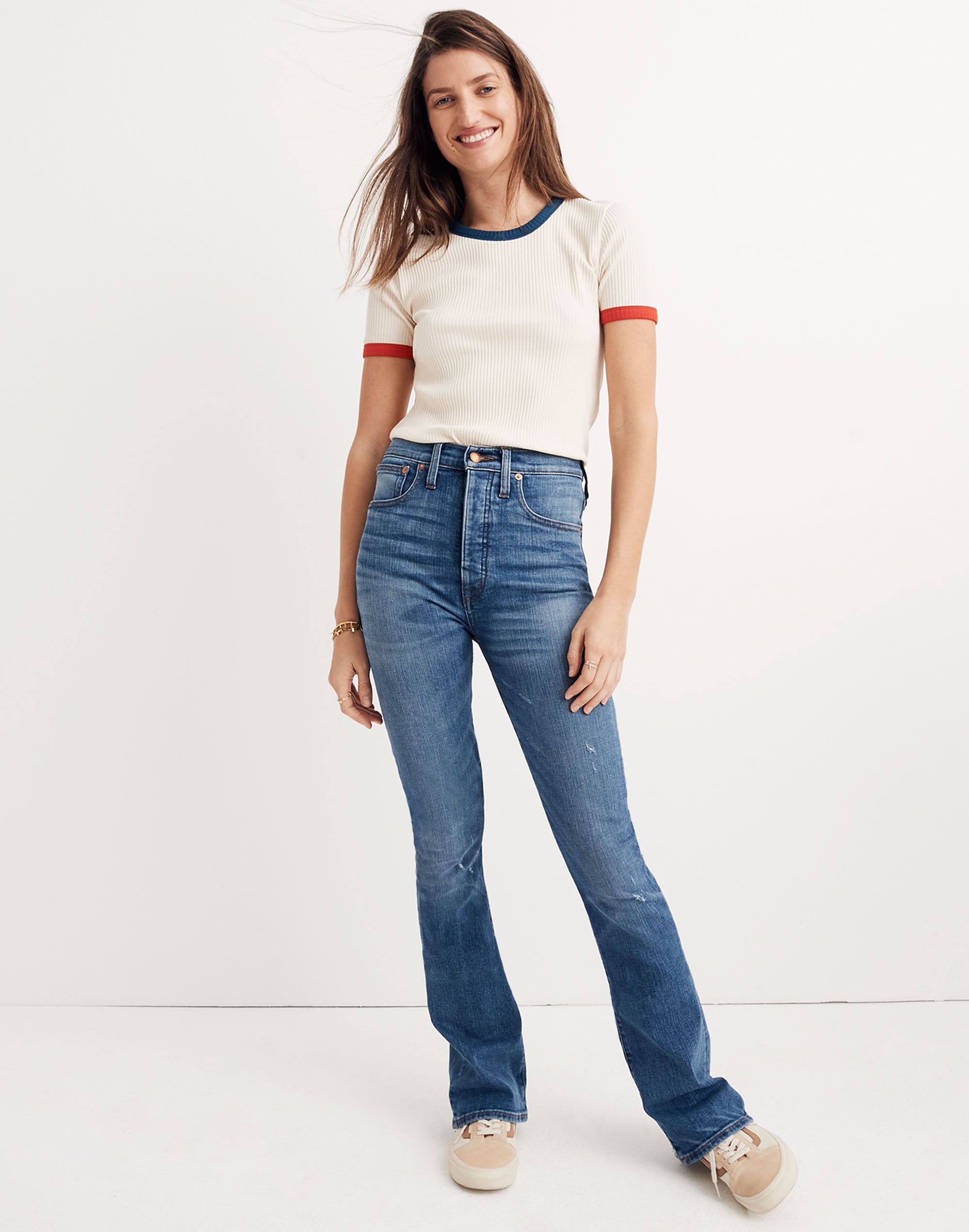 Rivet &amp; Thread Skinny Flare Jeans