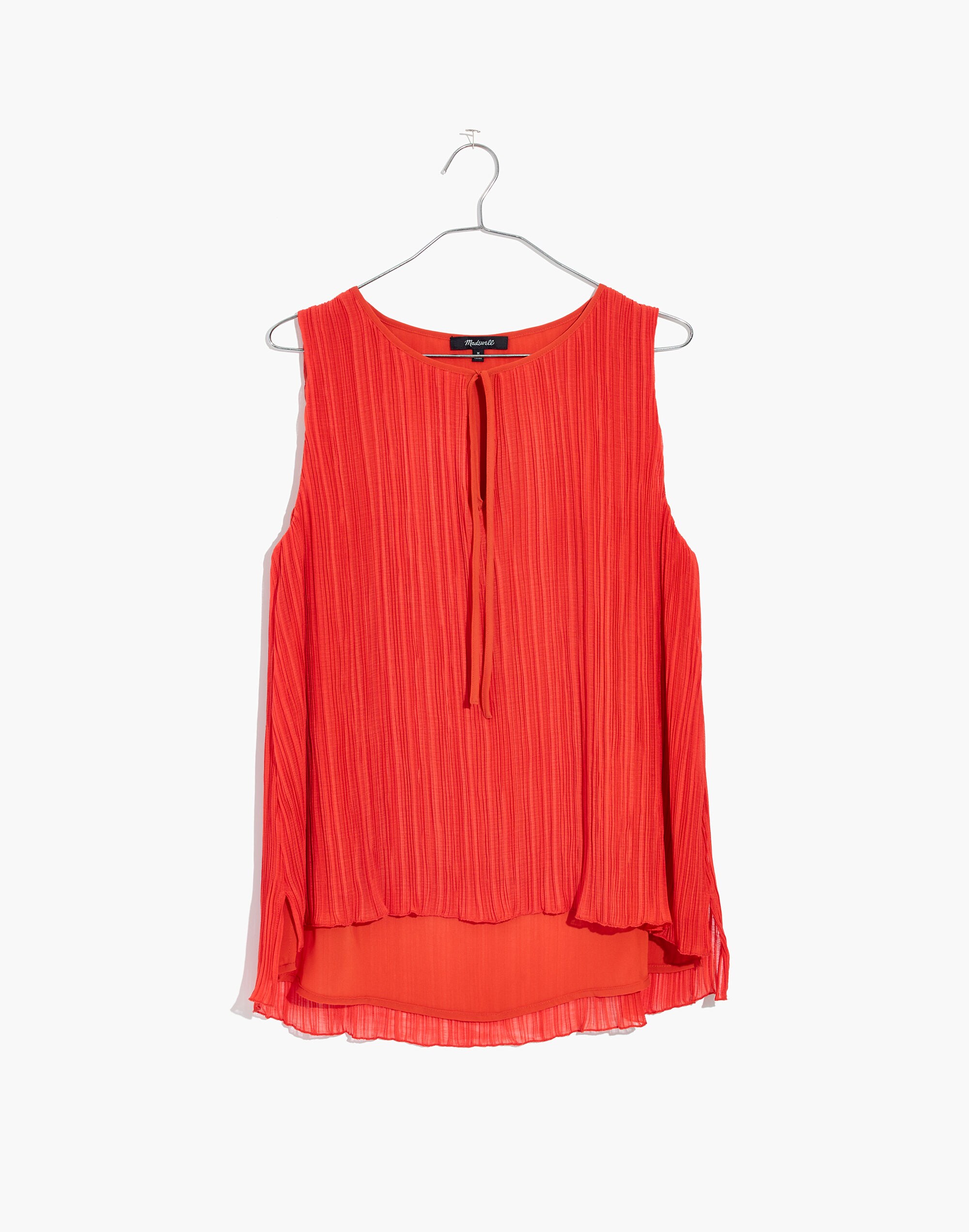 Pleated Tank Top