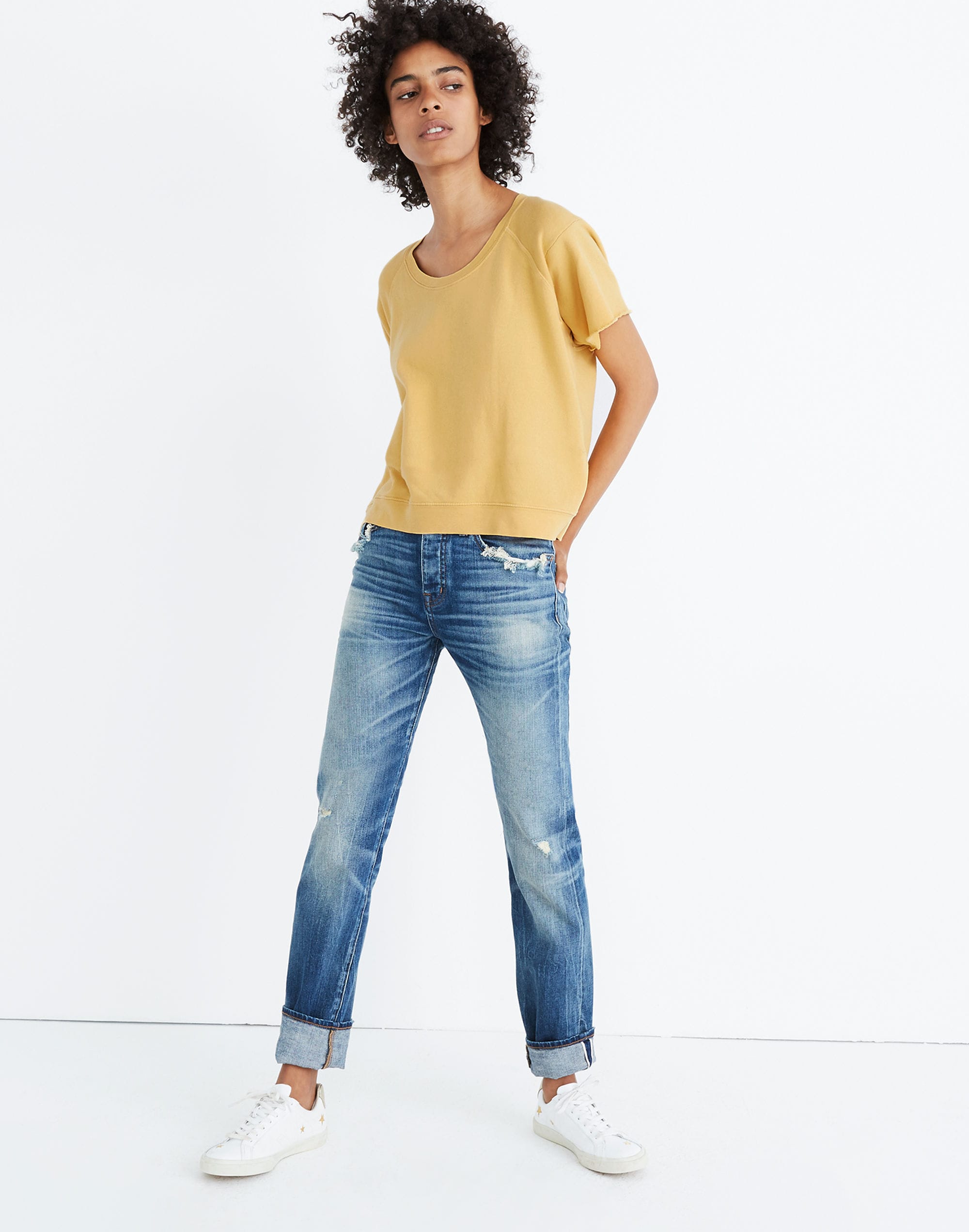 Madewell x As Ever&trade; Short-Sleeve Sweatshirt
