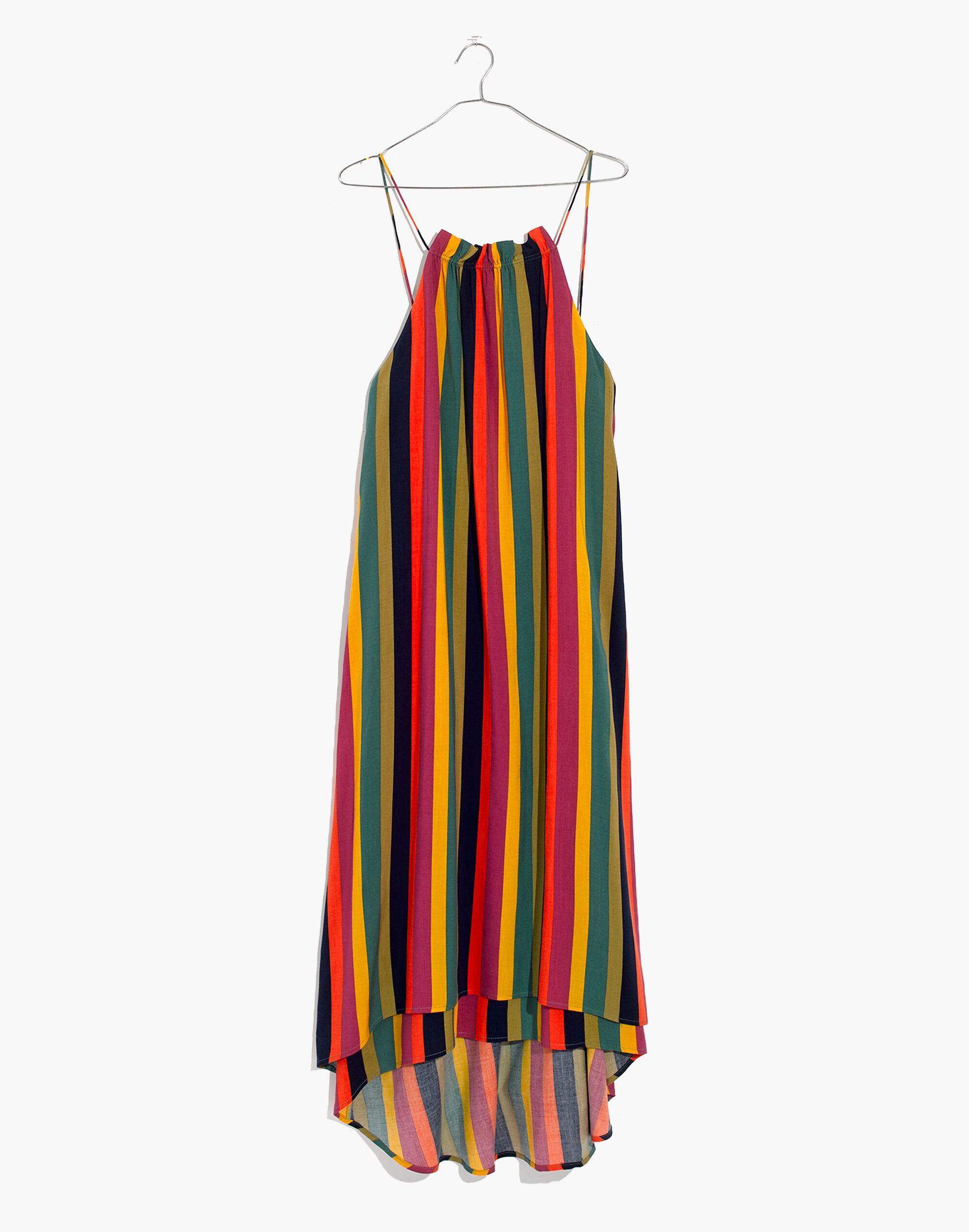 Madewell x Tavik&reg; Lucca Cover-Up Dress in Rainbow Stripe